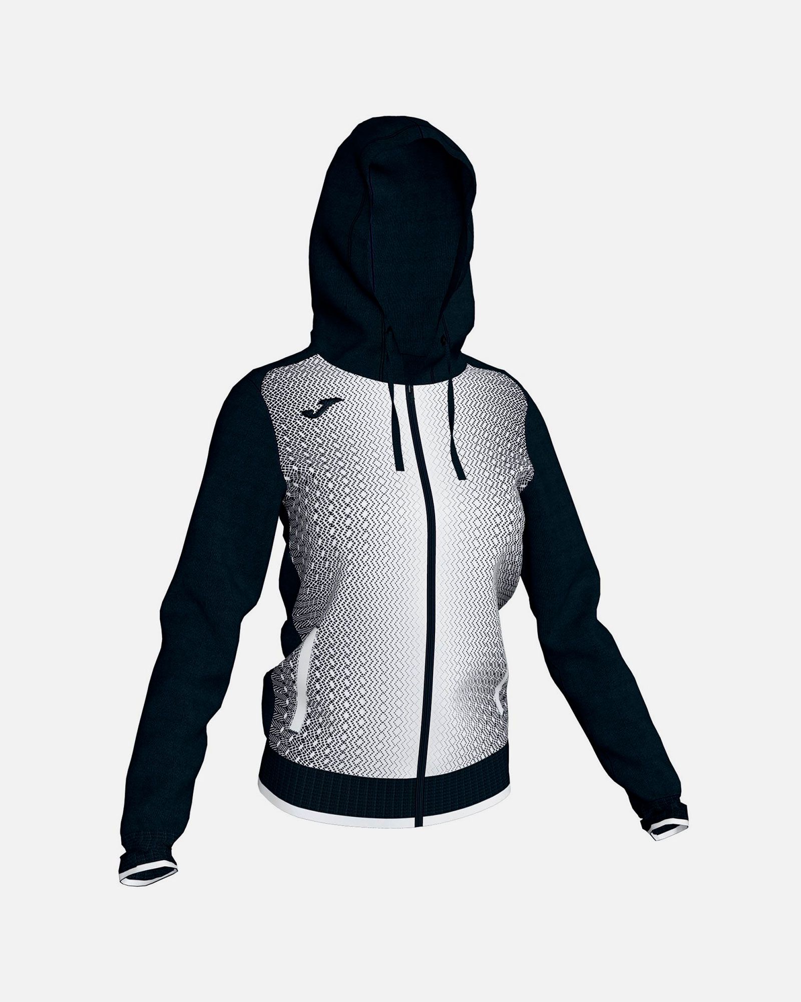 Chaqueta con Capucha de Training Supernova Mujer Negro - Fútbol Factory