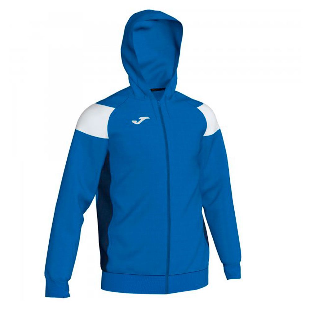 Chaqueta con Capucha de Training Crew III Azul Blanco - Fútbol Factory