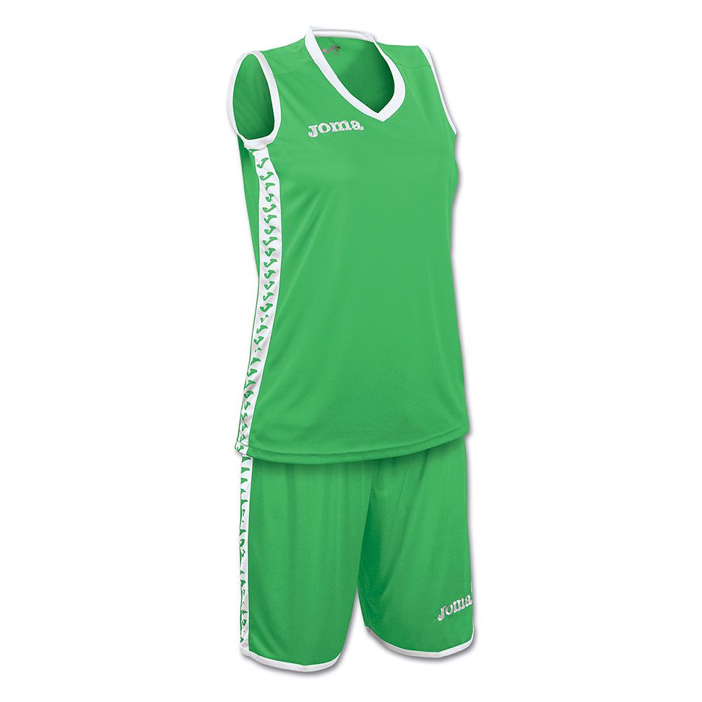 Conjunto de Training Basket Pivot Mujer Verde - Fútbol Factory