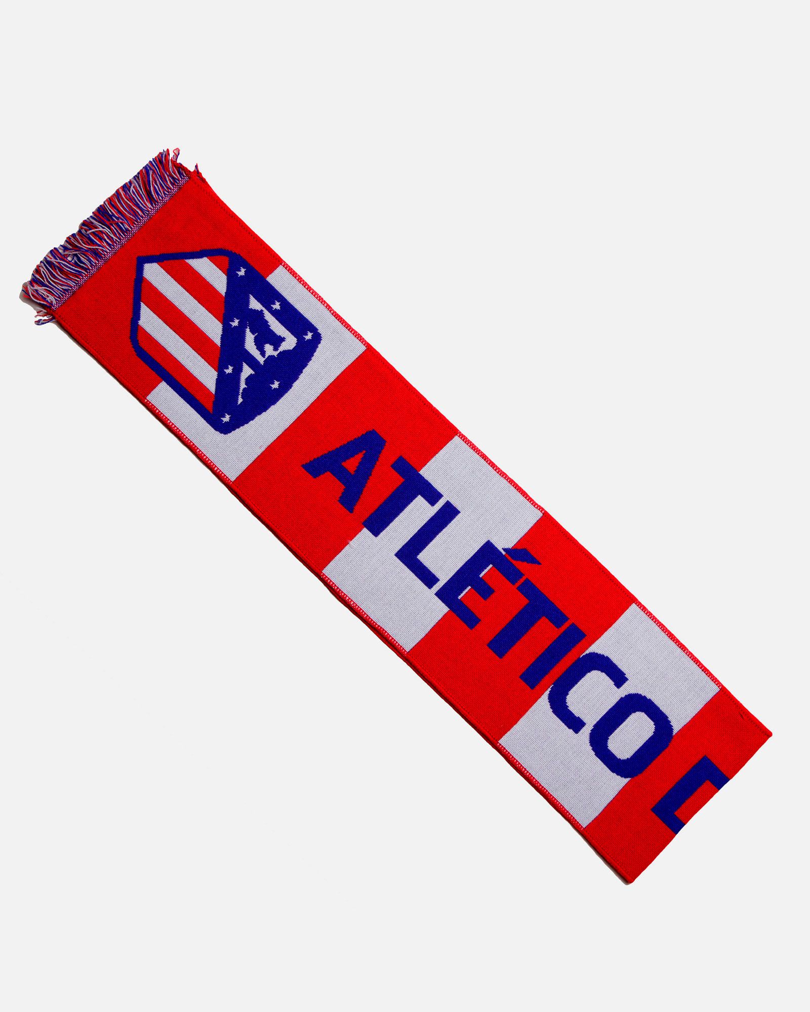 Bufanda Oficial Atlético de Madrid Rojo Blanco - Fútbol Factory