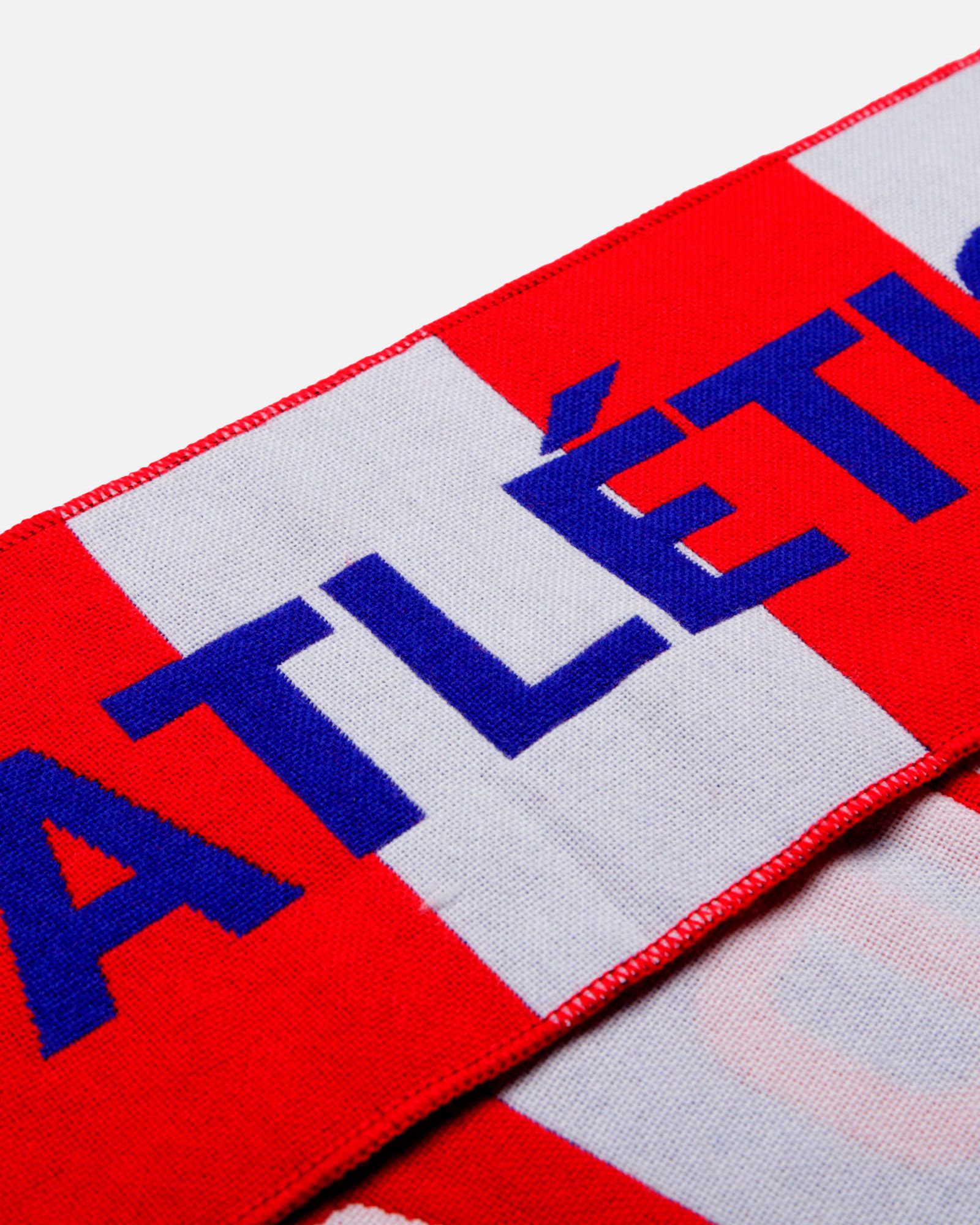Bufanda Oficial Atlético de Madrid Rojo Blanco - Fútbol Factory