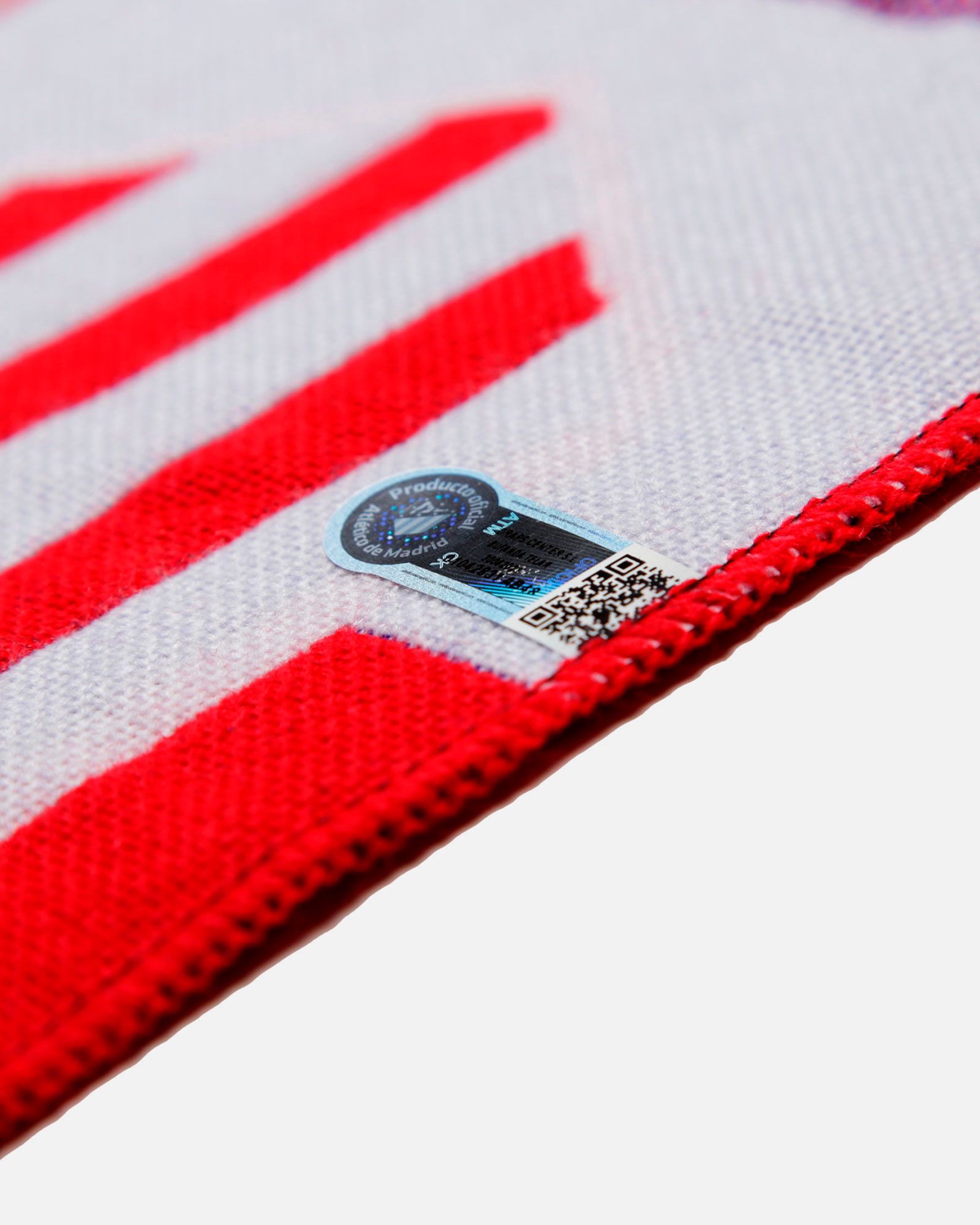 Bufanda Oficial Atlético de Madrid Rojo Blanco - Fútbol Factory