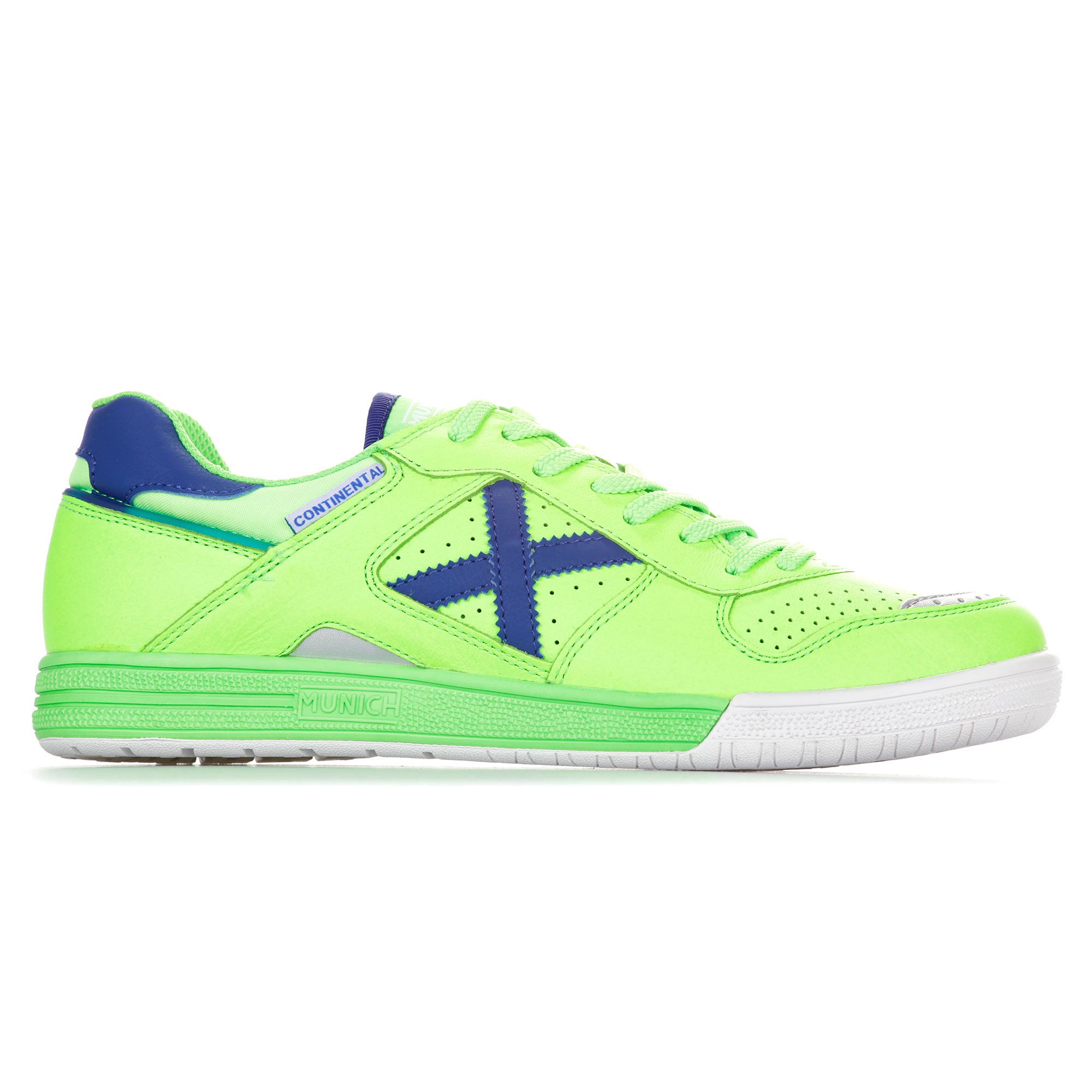 Zapatillas de Fútbol Sala Continental Verde Fluor - Fútbol Factory