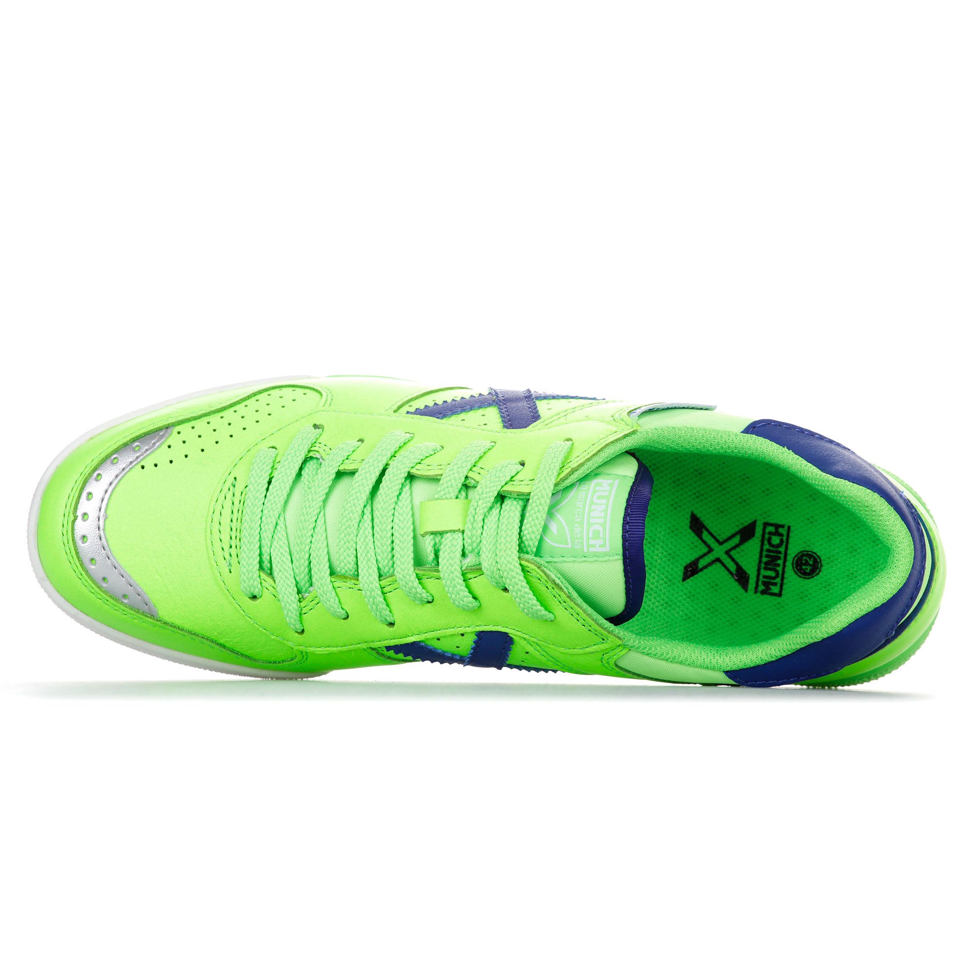 Zapatillas de Fútbol Sala Continental Verde Fluor - Fútbol Factory