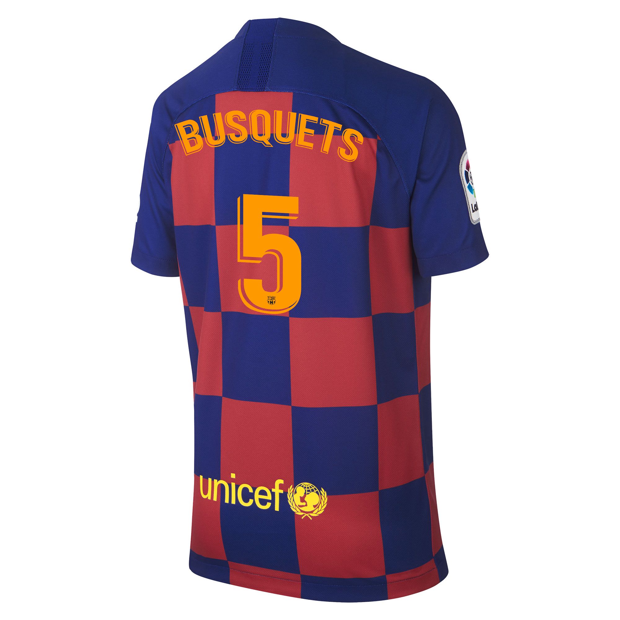 Camiseta 1ª FC Barcelona 2019/2020 Junior Busquets - Fútbol Factory