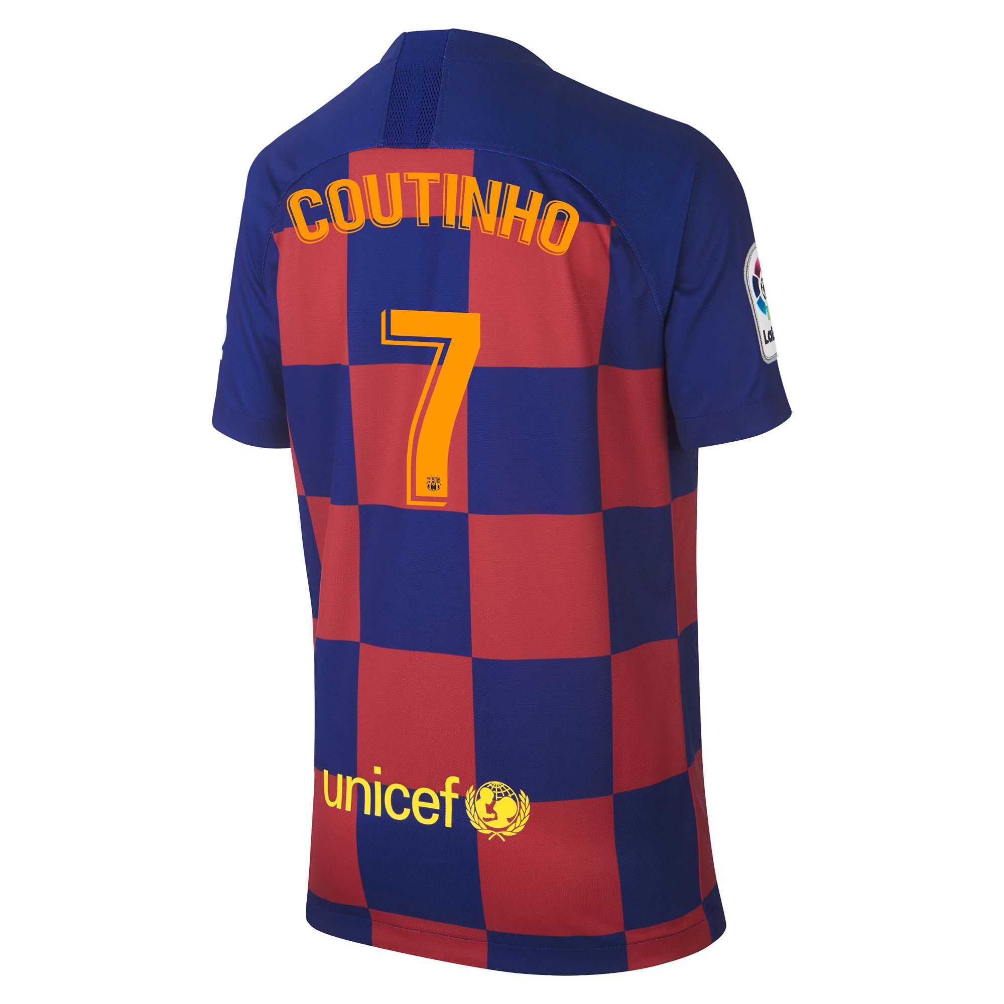 Camiseta 1ª FC Barcelona 2019/2020 Junior Coutinho - Fútbol Factory