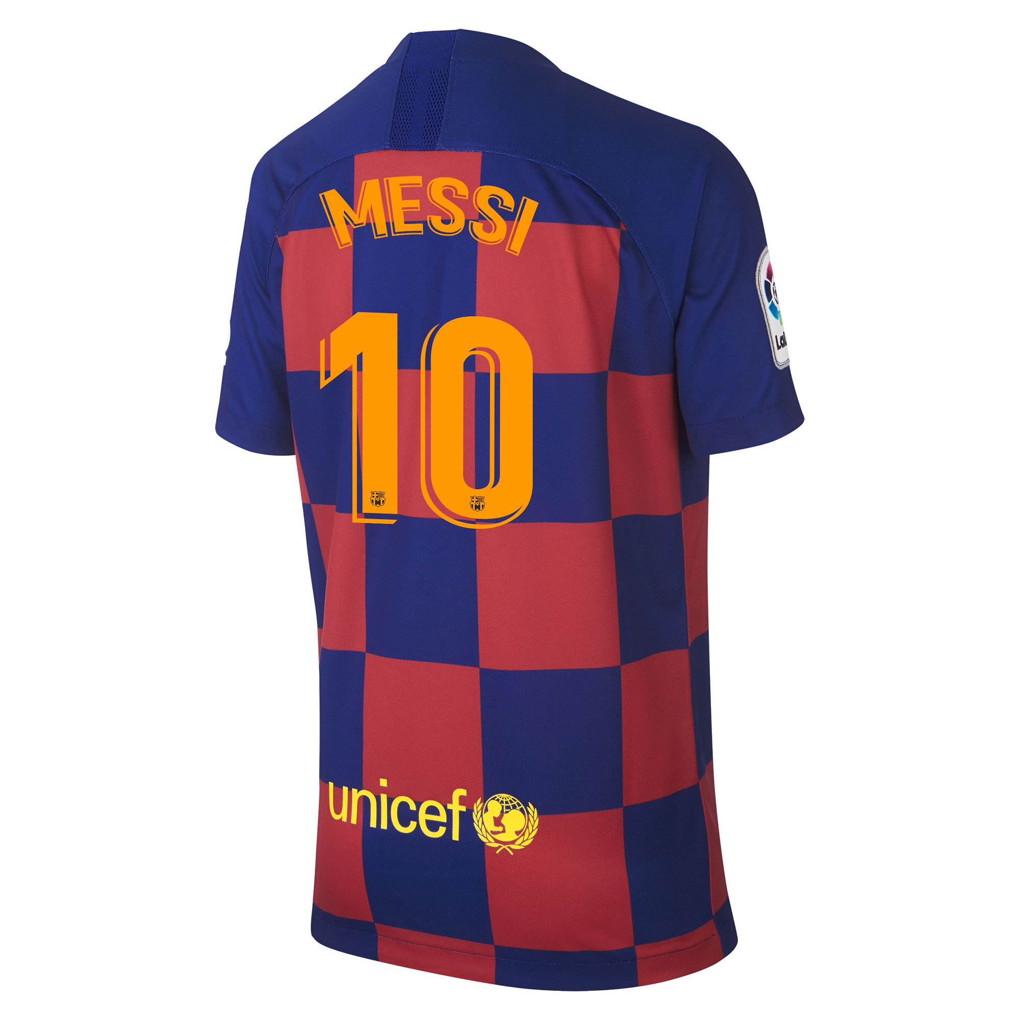 Camiseta 1ª FC Barcelona 2019/2020 Junior Messi - Fútbol Factory