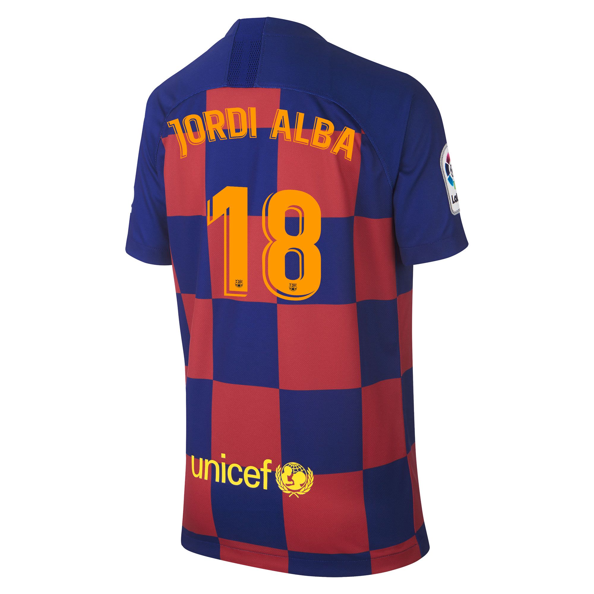 Camiseta 1ª FC Barcelona 2019/2020 Junior Jordi Alba - Fútbol Factory
