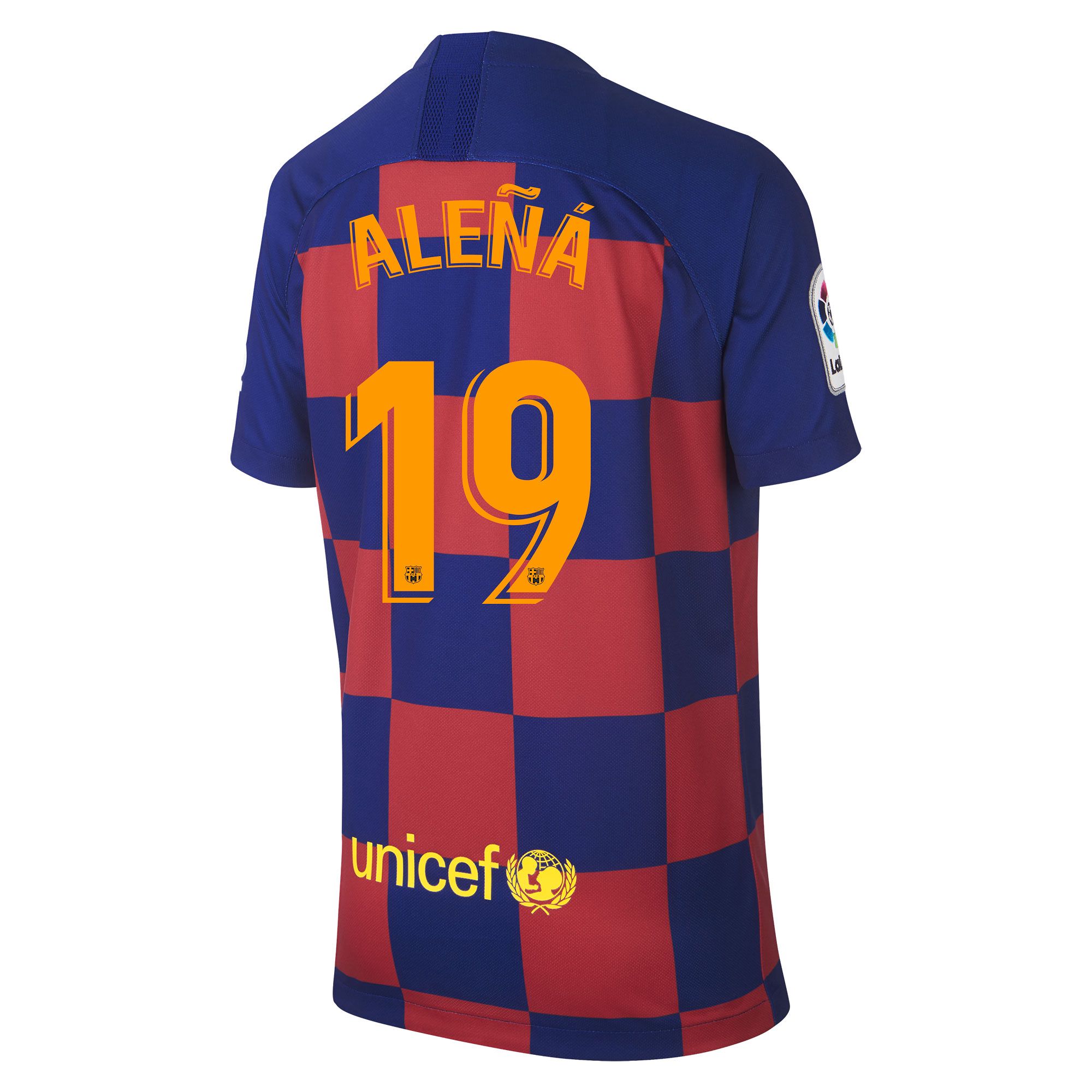 Camiseta 1ª FC Barcelona 2019/2020 Junior Aleñá - Fútbol Factory