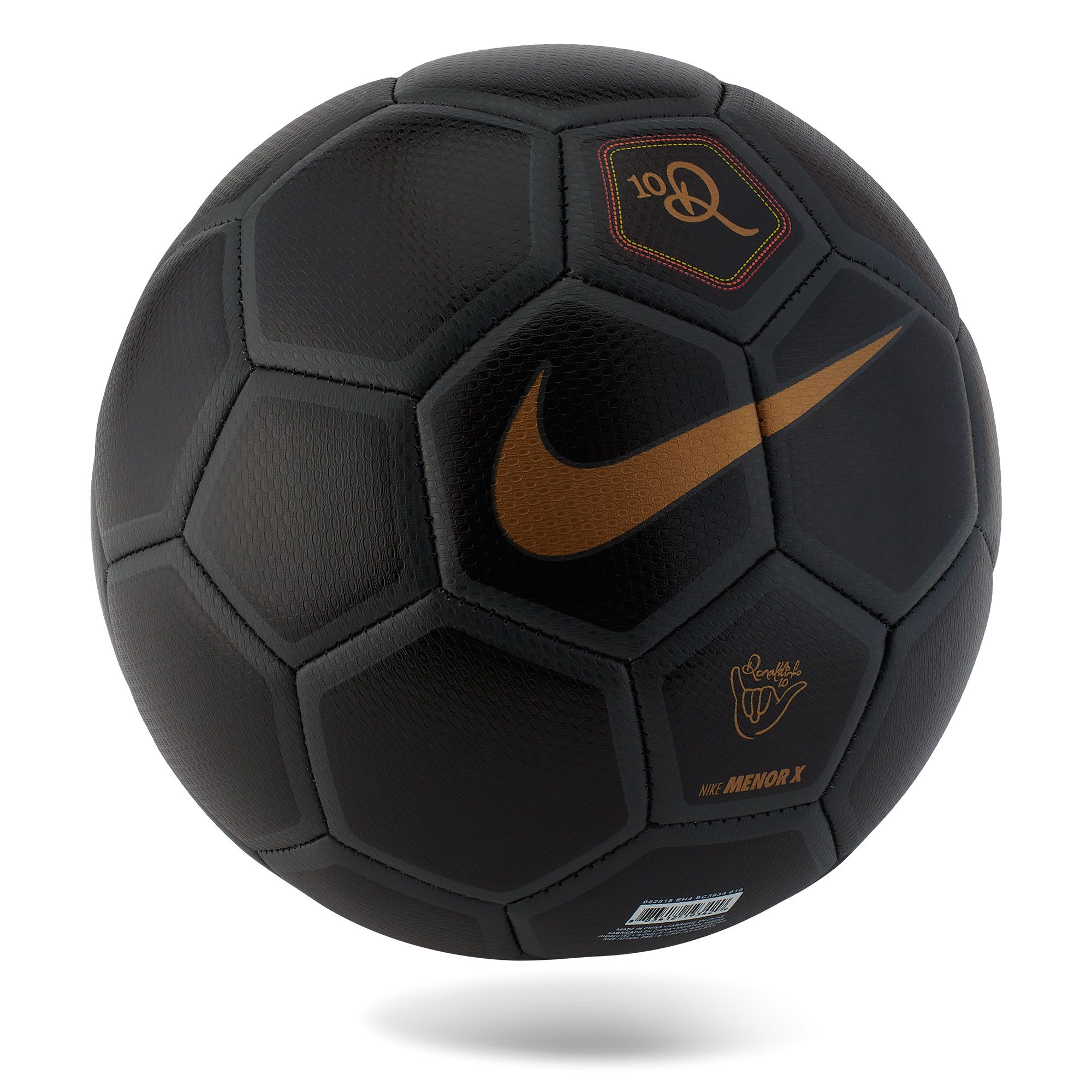 Balón de Fútbol Sala Menor X 10R Negro - Fútbol Factory