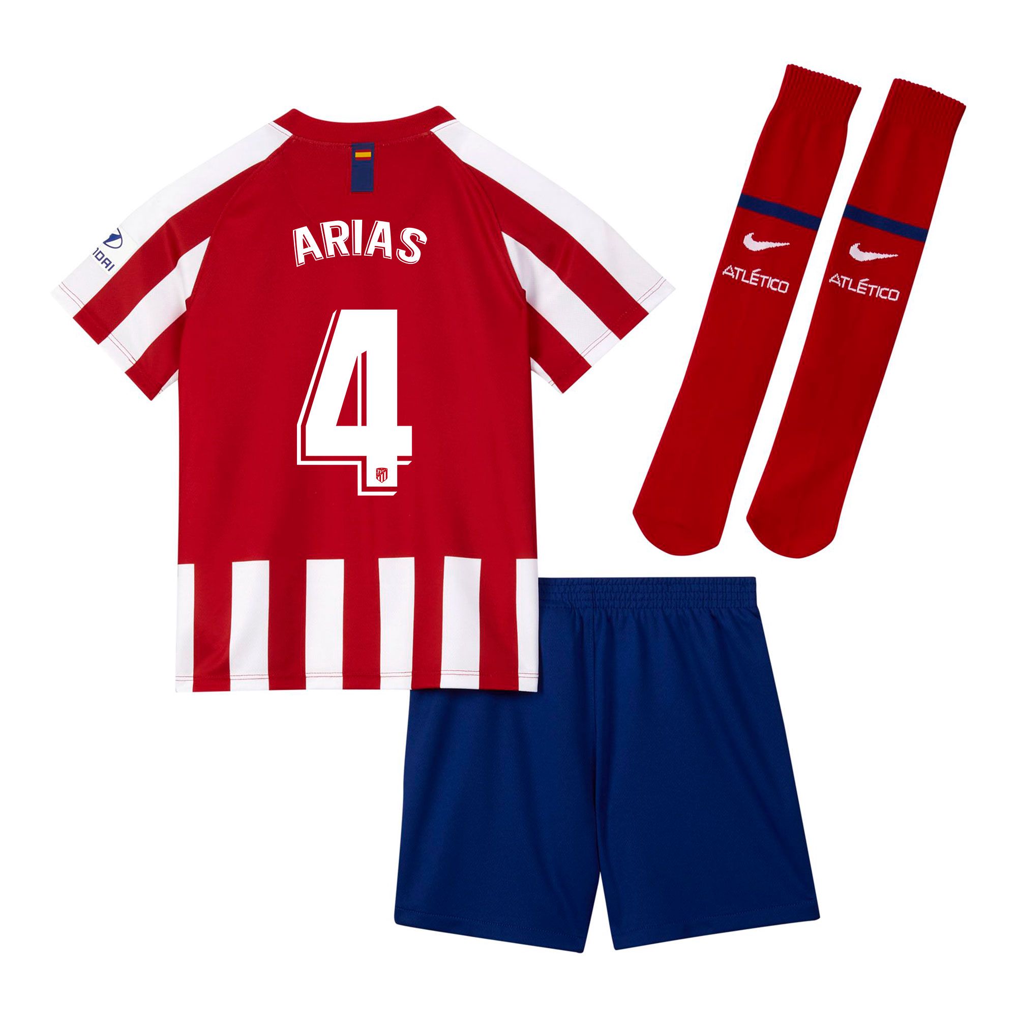Conjunto 1ª Atlético de Madrid 2019/2020 Infantil Arias - Fútbol Factory