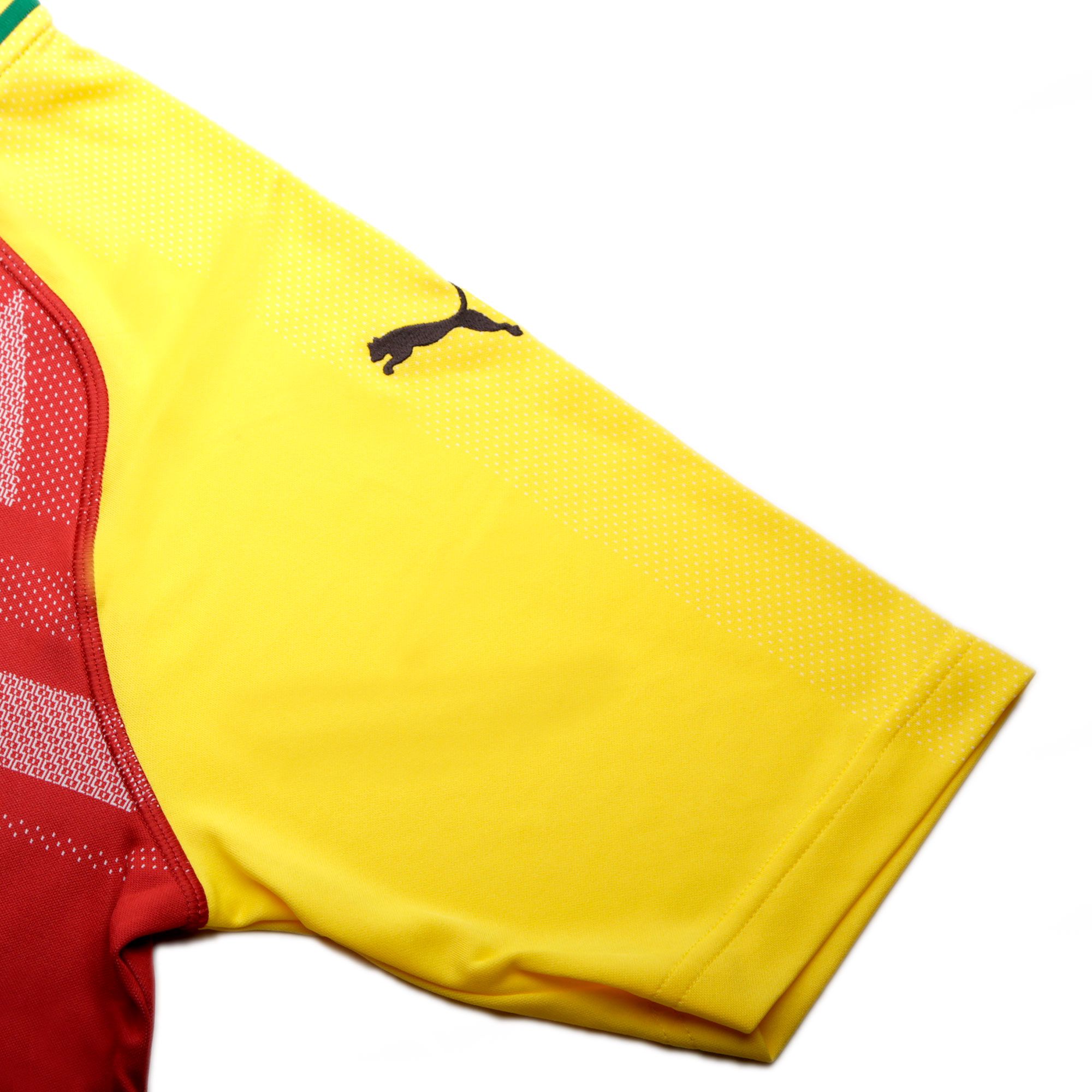 Camiseta 1ª Selección Ghana 2018/2019 Granate Amarillo - Fútbol Factory