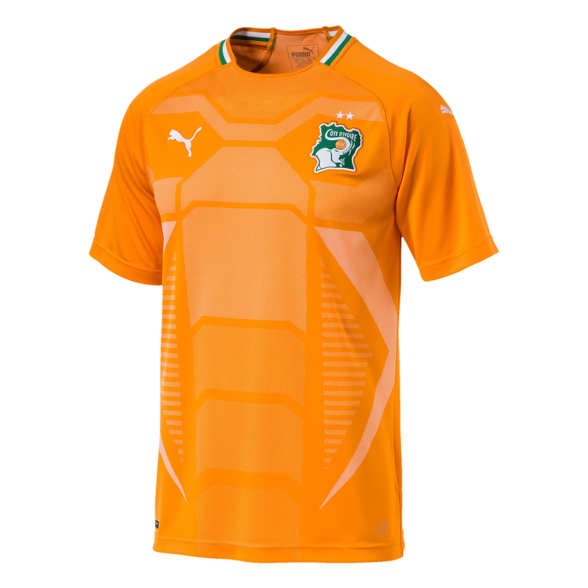 Camiseta 1ª Selección Costa Marfil 2018/2019 Naranja - Fútbol Factory