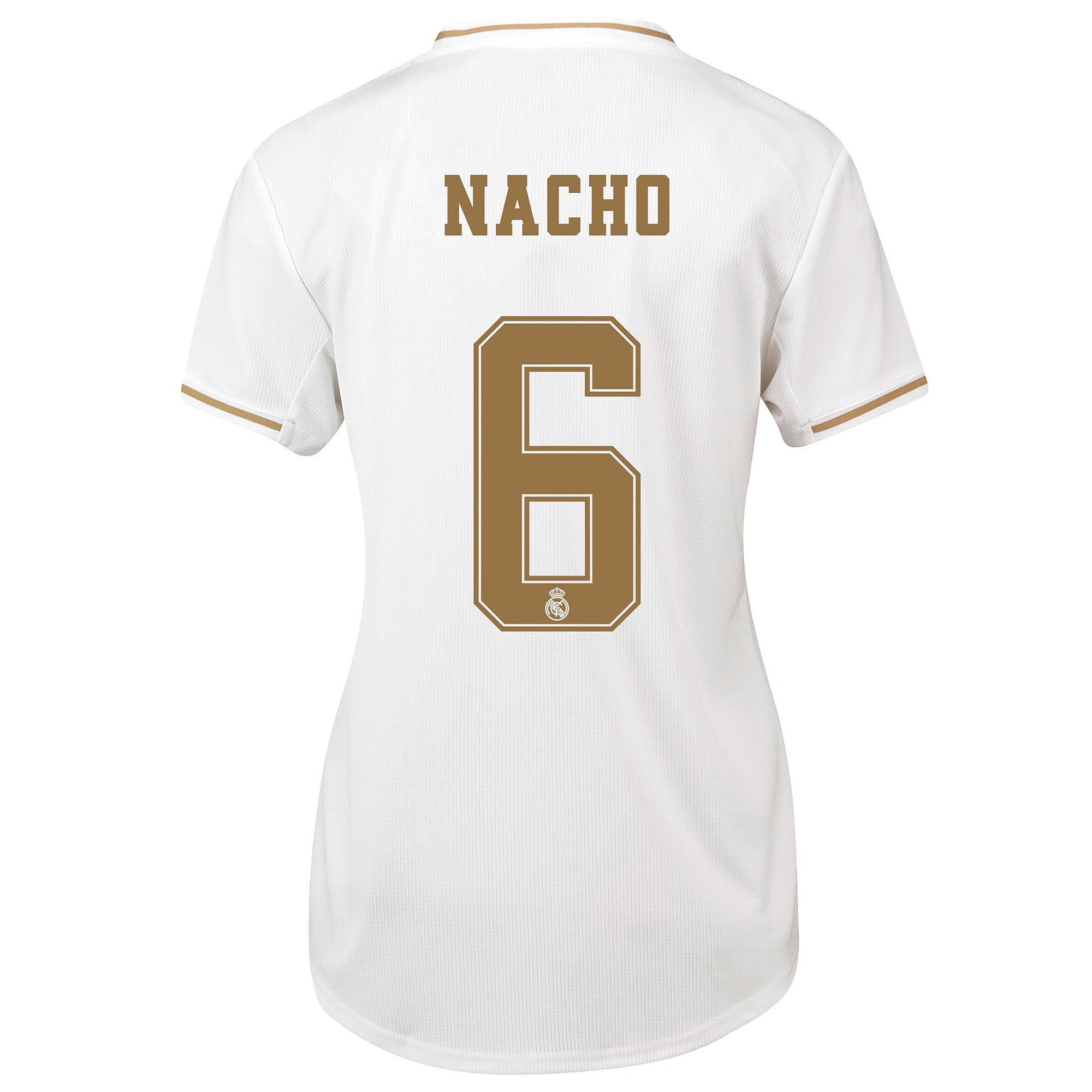Camiseta 1ª Real Madrid 2019/2020 Mujer Nacho - Fútbol Factory