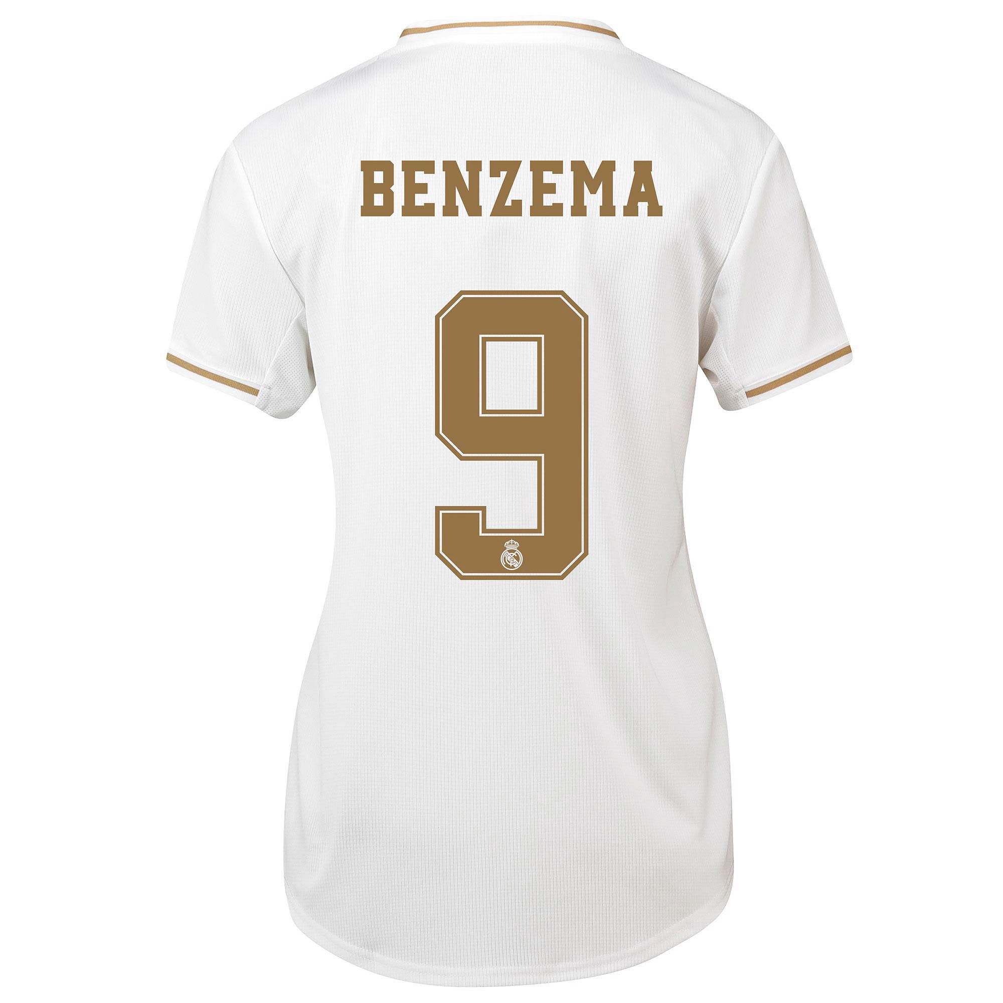 Camiseta 1ª Real Madrid 2019/2020 Mujer Benzema - Fútbol Factory