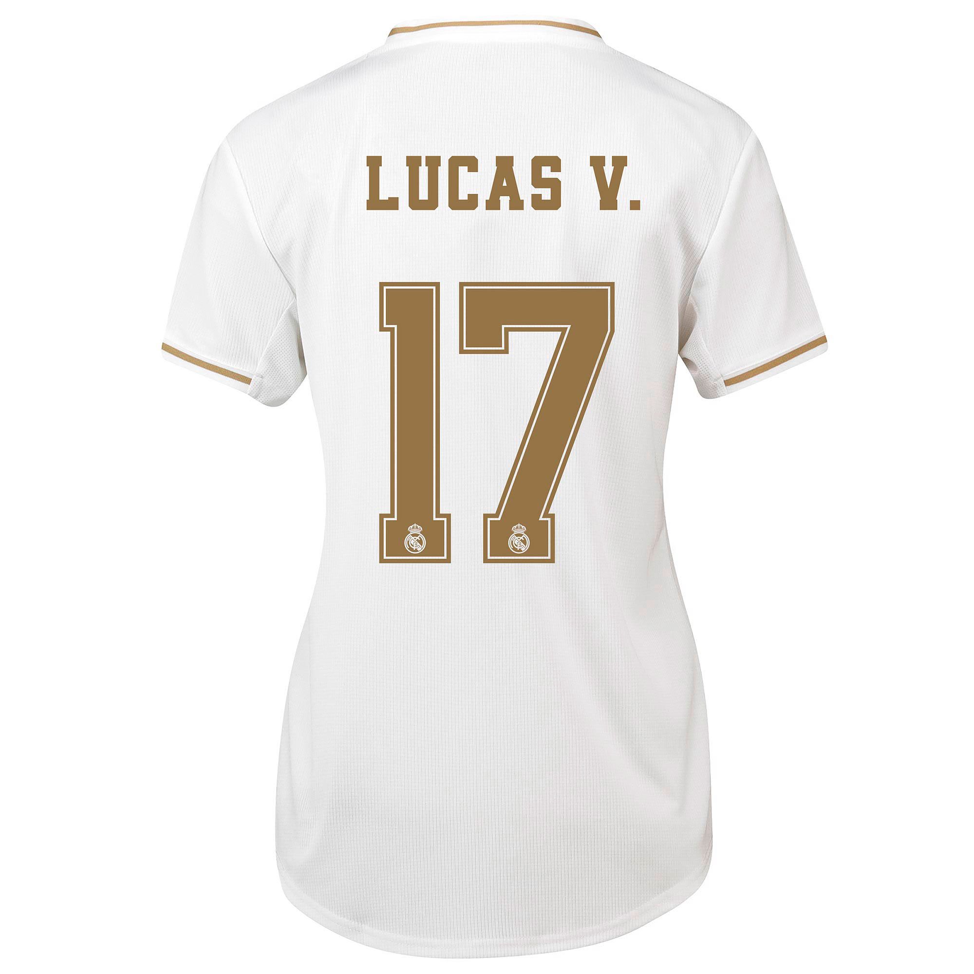 Camiseta 1ª Real Madrid 2019/2020 Mujer Lucas Vázquez - Fútbol Factory