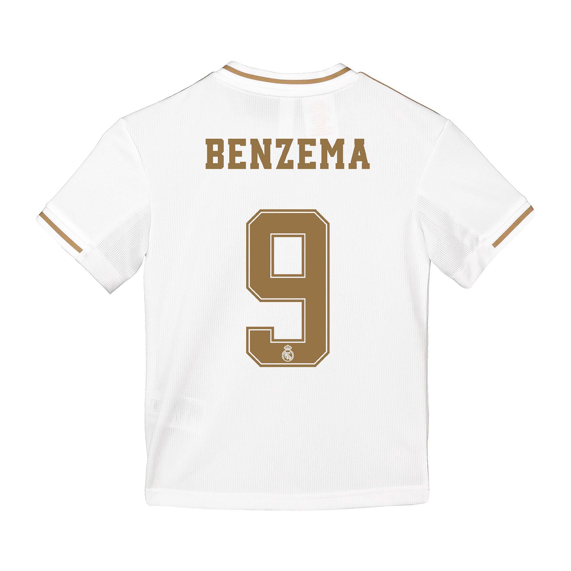 Camiseta 1ª Real Madrid 2019/2020 Junior Benzema - Fútbol Factory