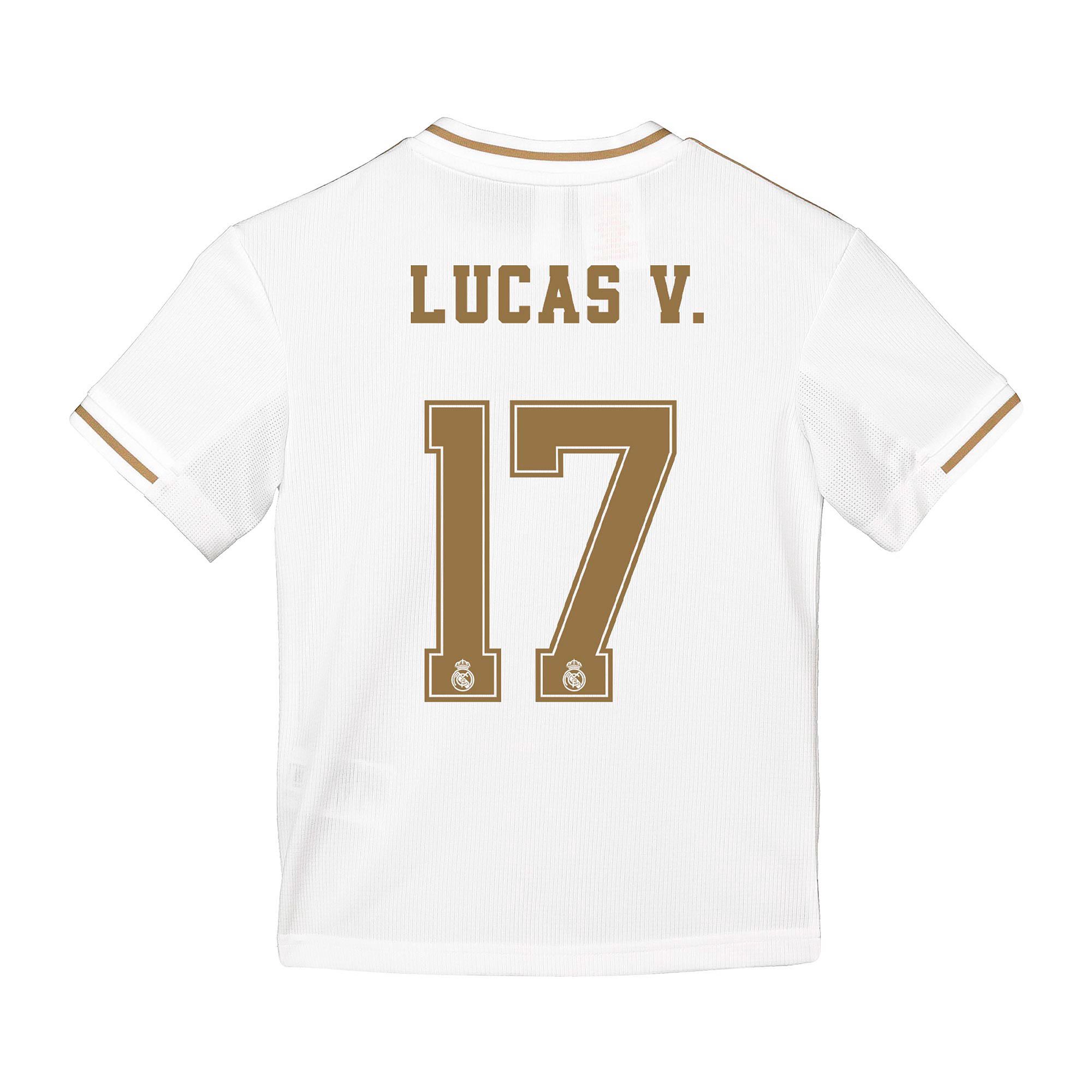 Camiseta 1ª Real Madrid 2019/2020 Junior Lucas Vázquez - Fútbol Factory