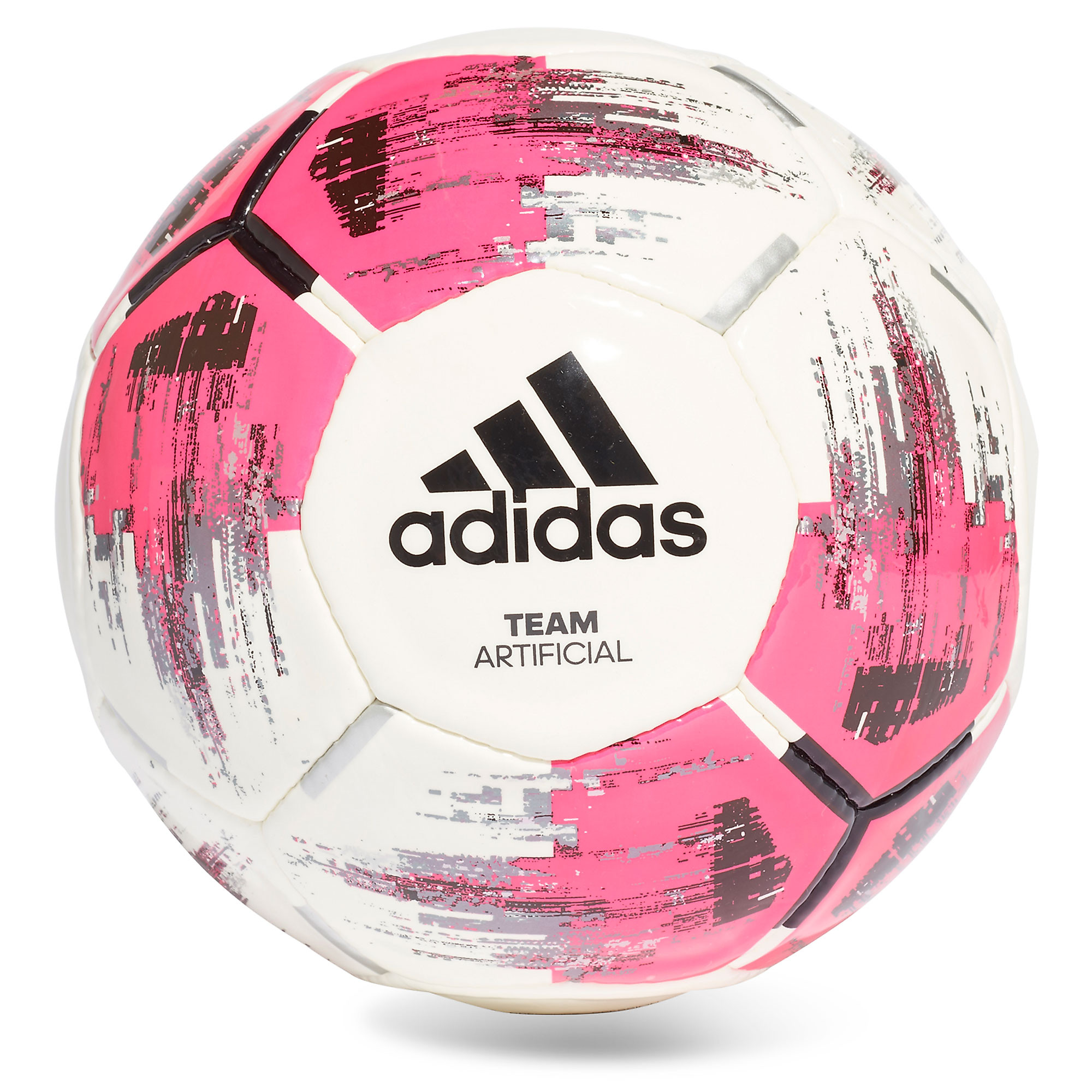 Balón de Fútbol 7 Team Artificial Blanco Rosa - Fútbol Factory