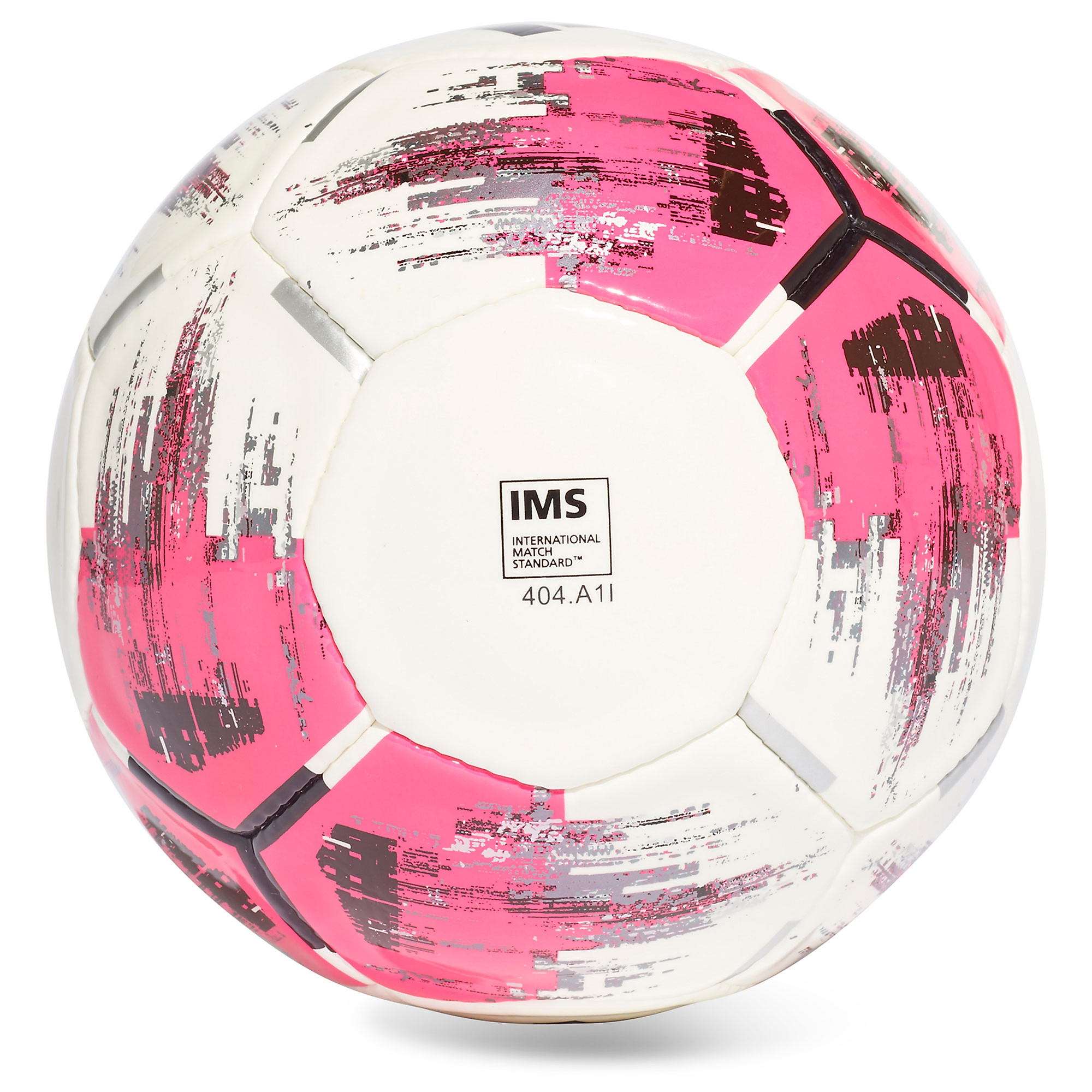 Balón de Fútbol 7 Team Artificial Blanco Rosa - Fútbol Factory