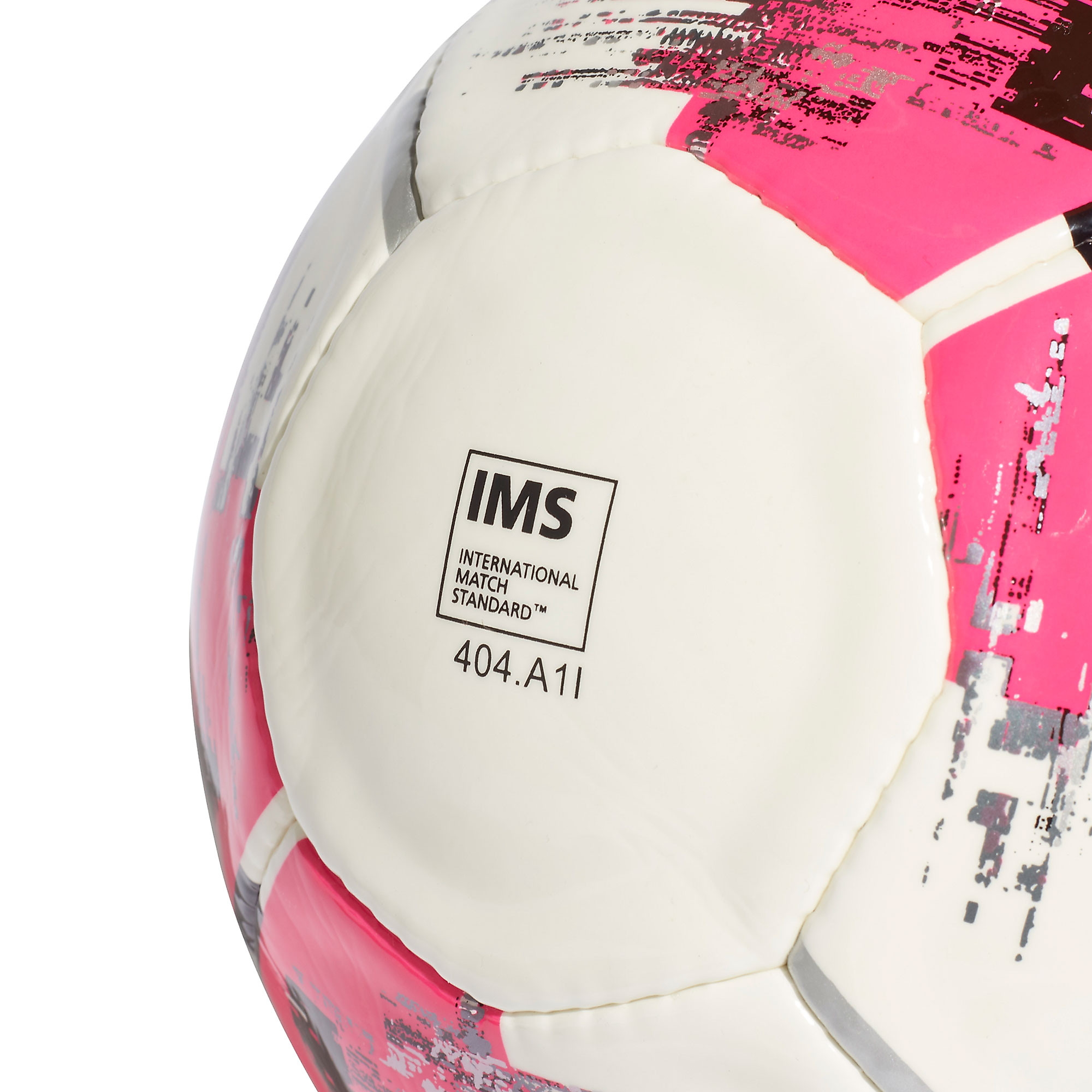 Balón de Fútbol 7 Team Artificial Blanco Rosa - Fútbol Factory