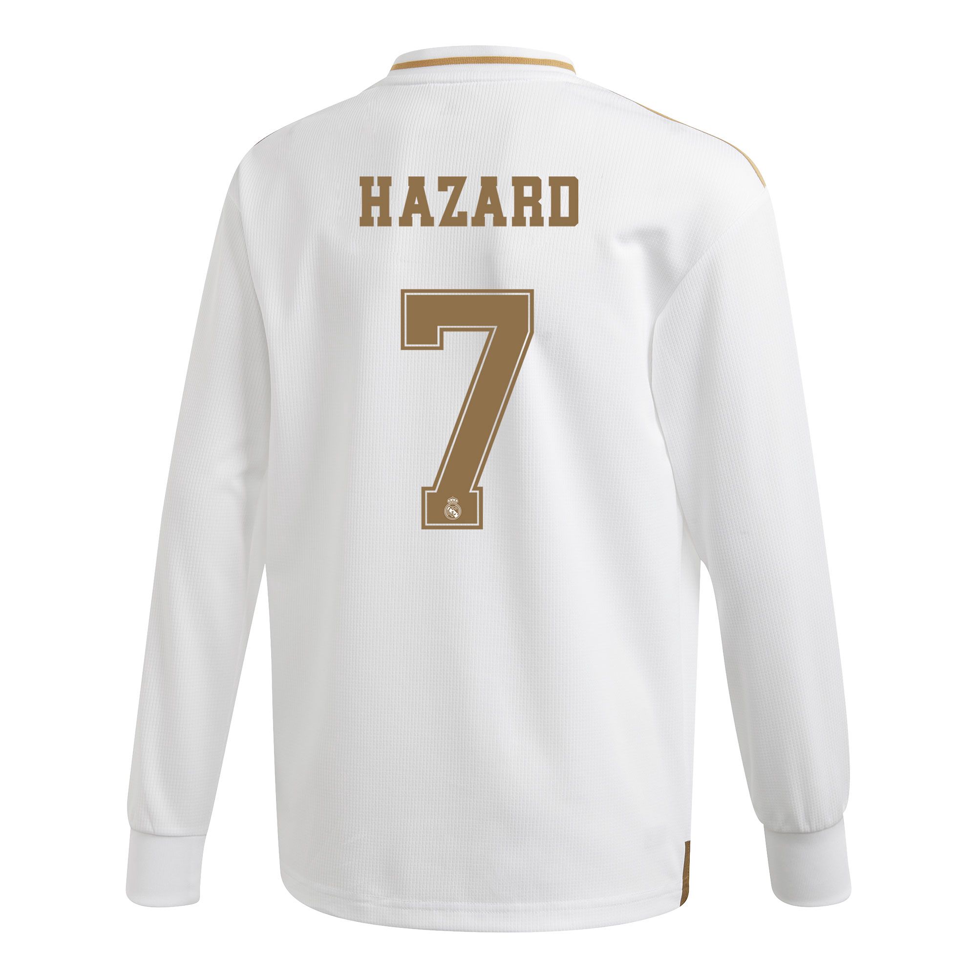 Camiseta 1ª Real Madrid 2019/2020 Manga Larga Junior Hazard - Fútbol Factory