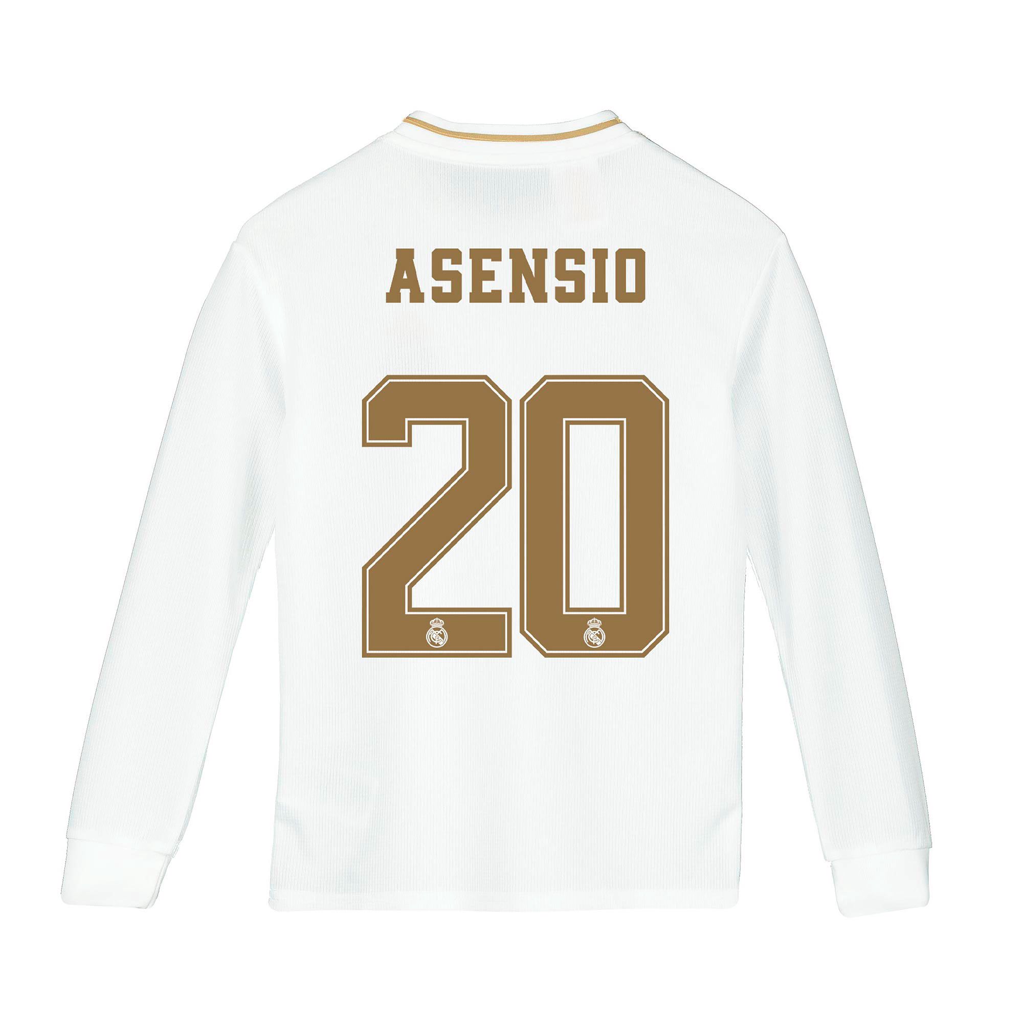 Camiseta 1ª Real Madrid 2019/2020 Manga Larga Junior Asensio - Fútbol Factory