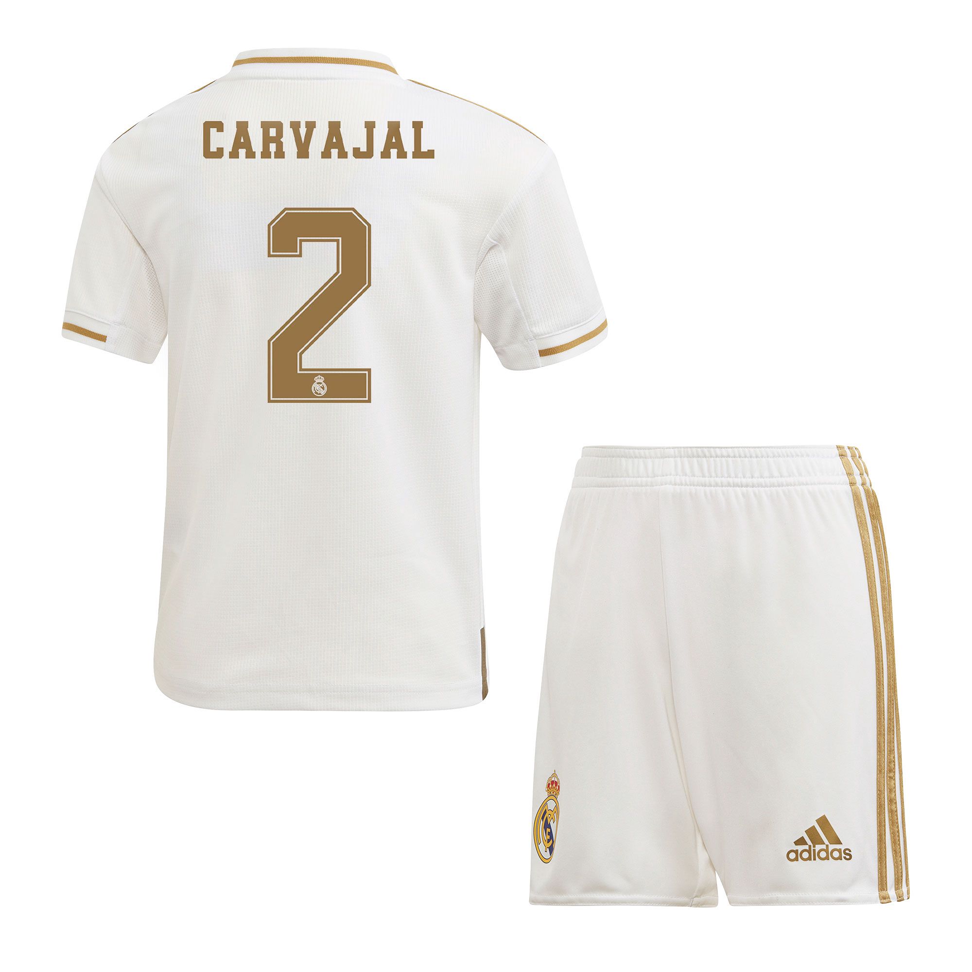Conjunto 1ª Real Madrid 2019/2020 Infantil Carvajal - Fútbol Factory