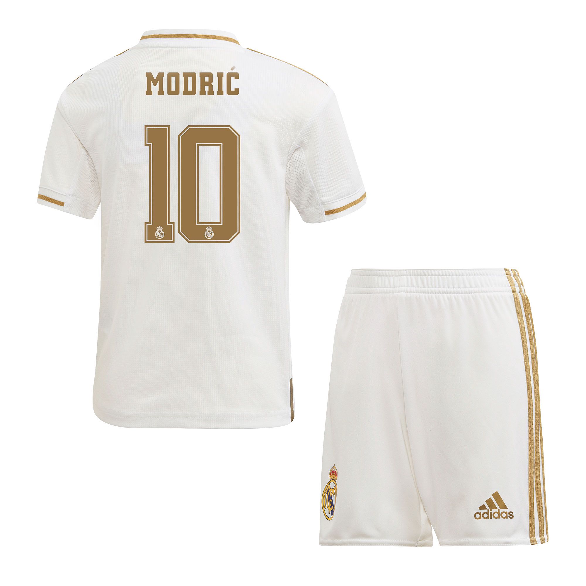 Conjunto 1ª Real Madrid 2019/2020 Infantil Modric - Fútbol Factory