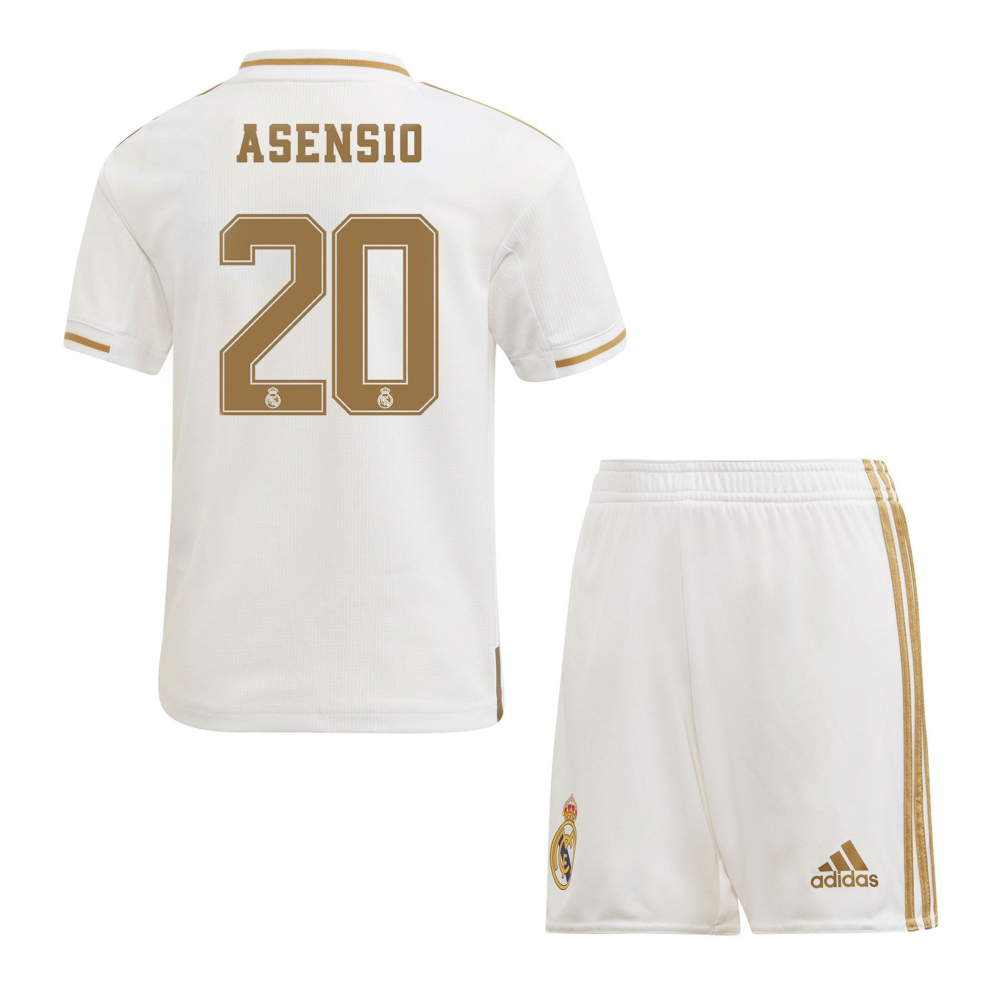 Conjunto 1ª Real Madrid 2019/2020 Infantil Asensio - Fútbol Factory