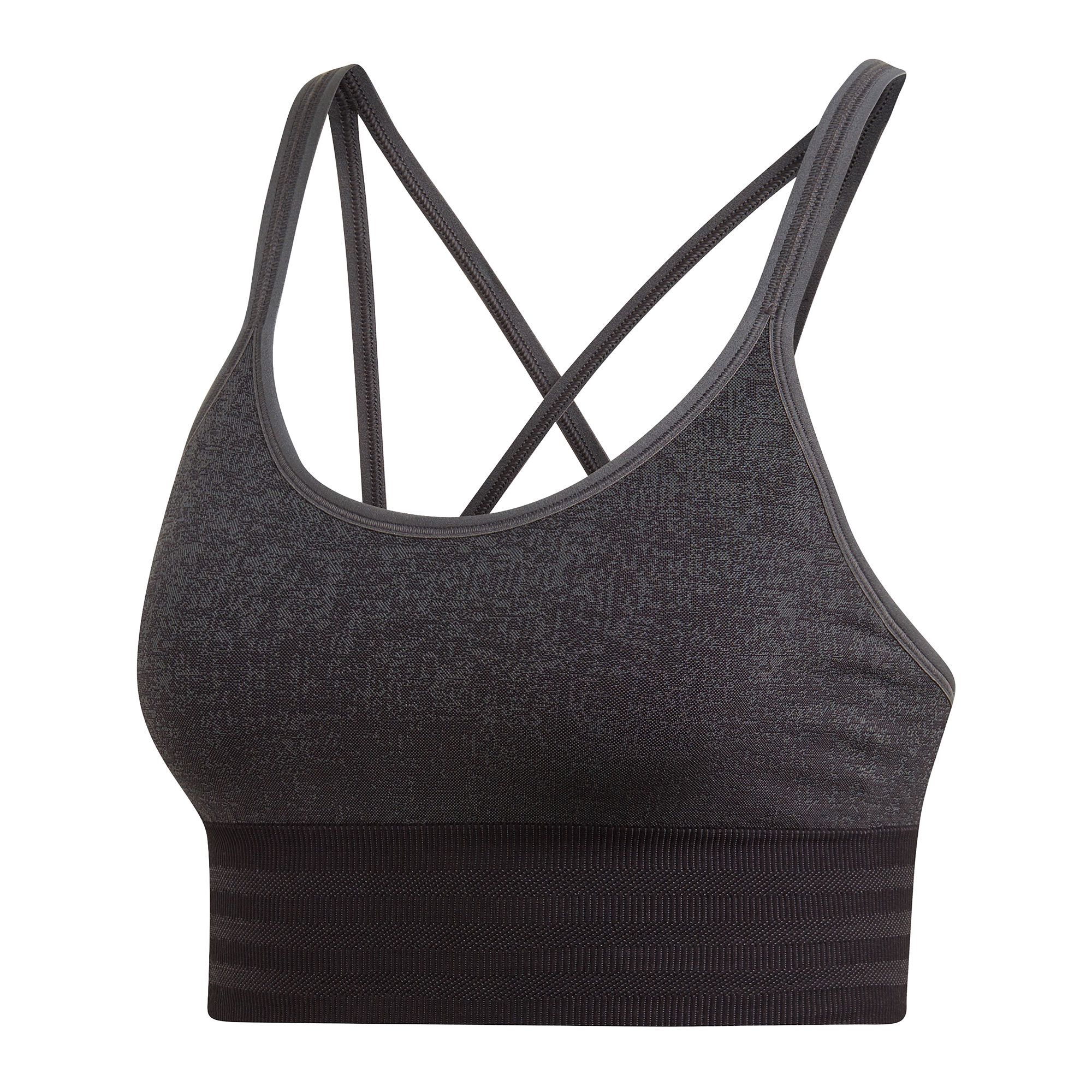 Top de Training All Me Primeknit Mujer Gris - Fútbol Factory
