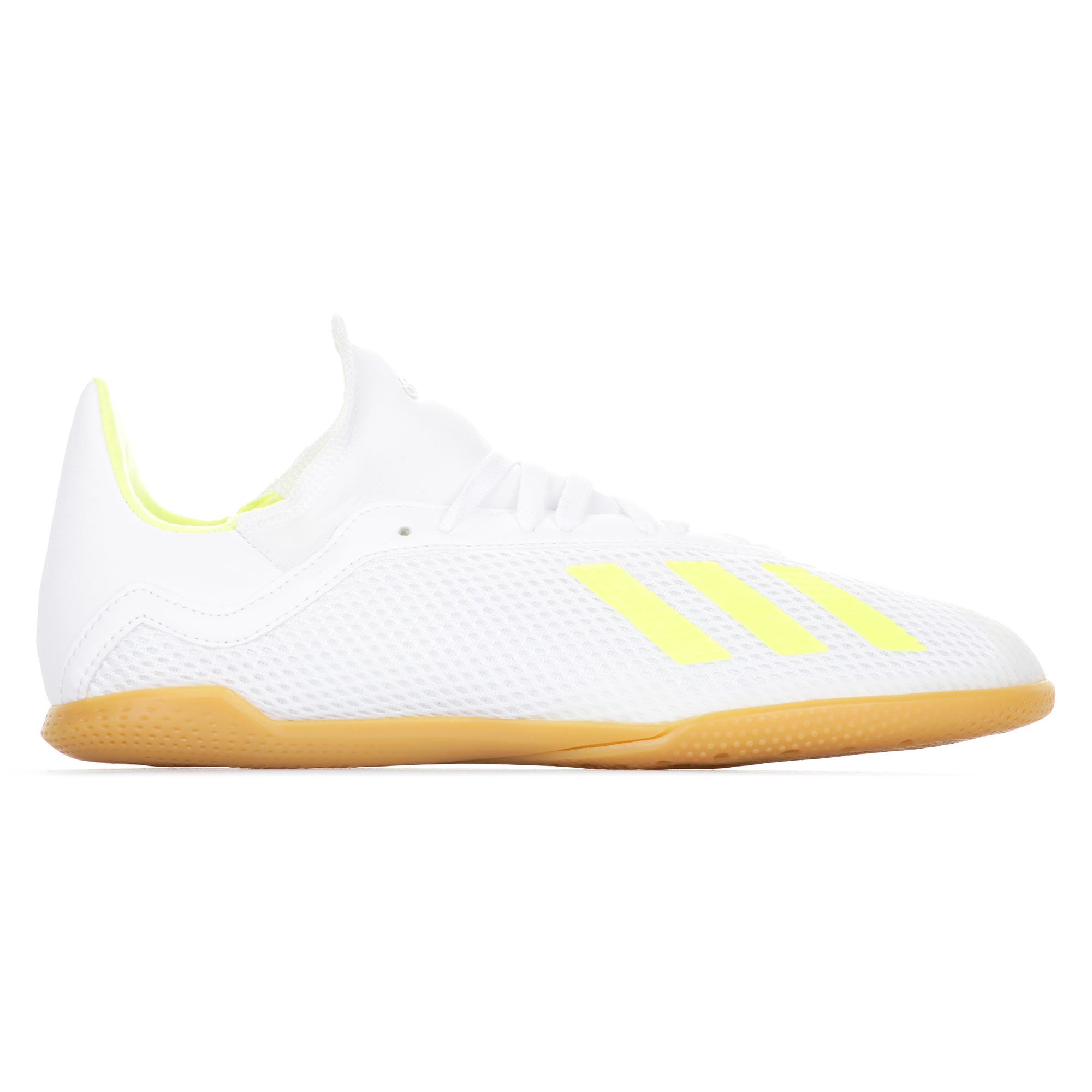 Zapatillas de Fútbol Sala X Tango 18.3 IN Junior Blanco Amarillo - Fútbol Factory