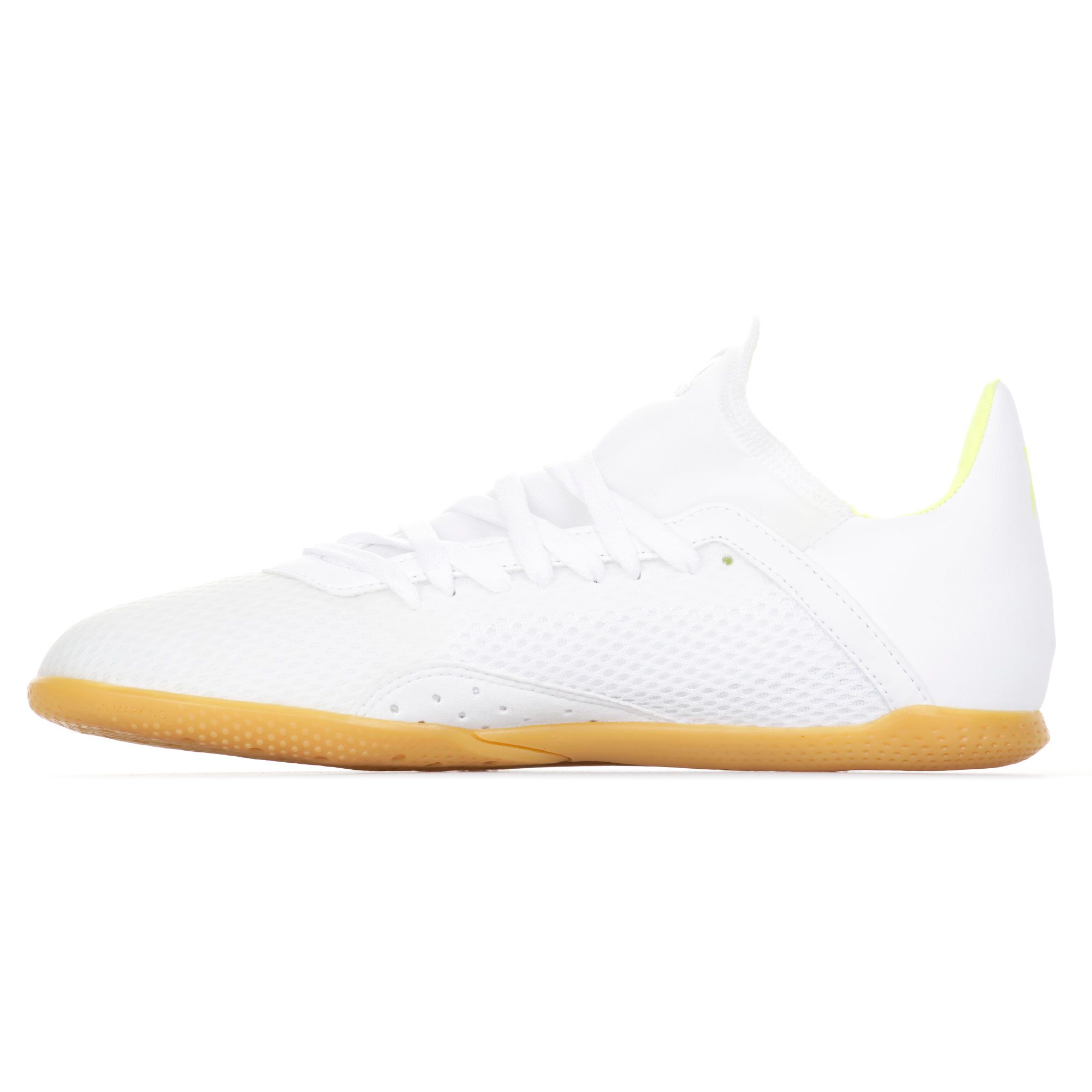 Zapatillas de Fútbol Sala X Tango 18.3 IN Junior Blanco Amarillo - Fútbol Factory