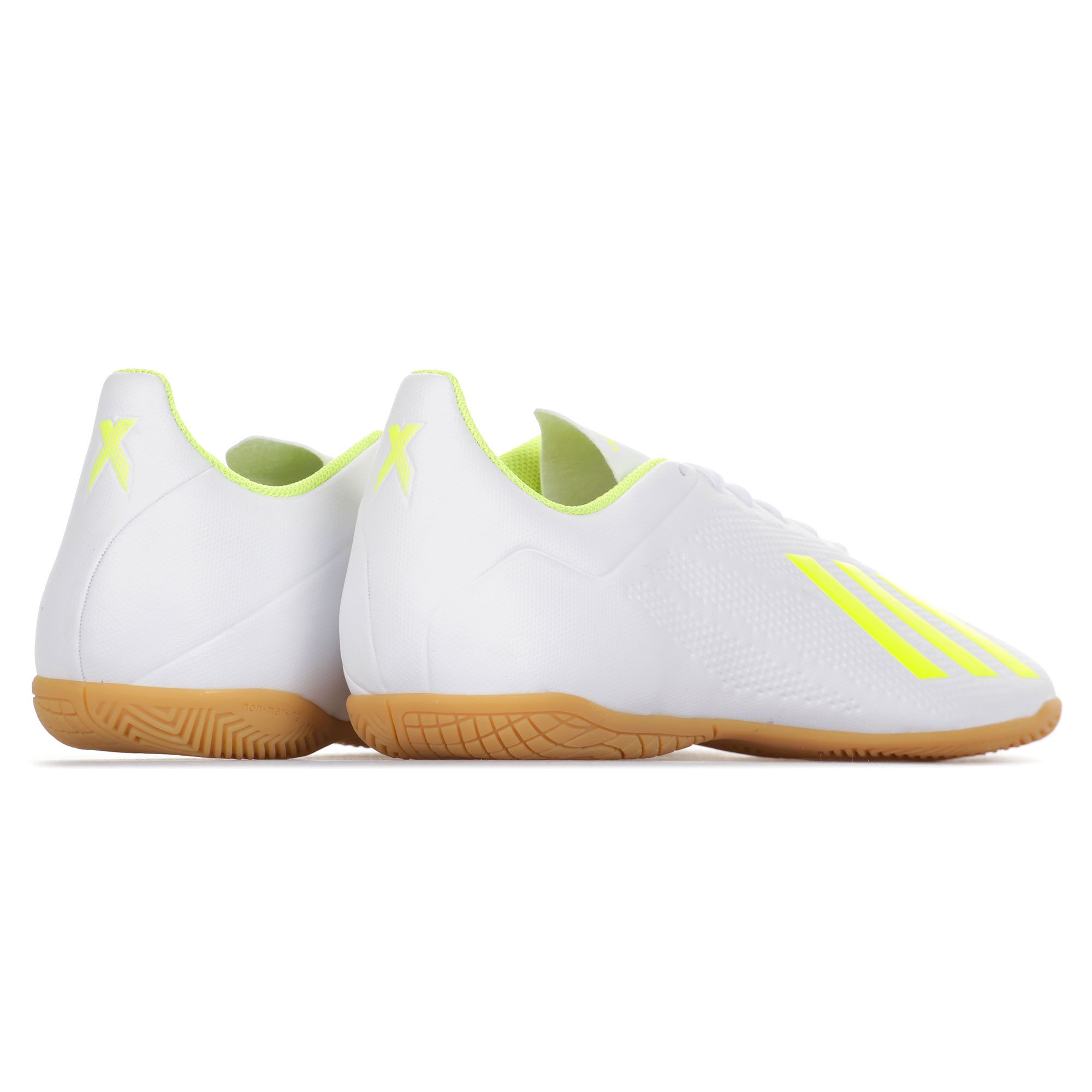 Zapatillas de Fútbol Sala X Tango 18.4 IN Blanco Amarillo - Fútbol Factory