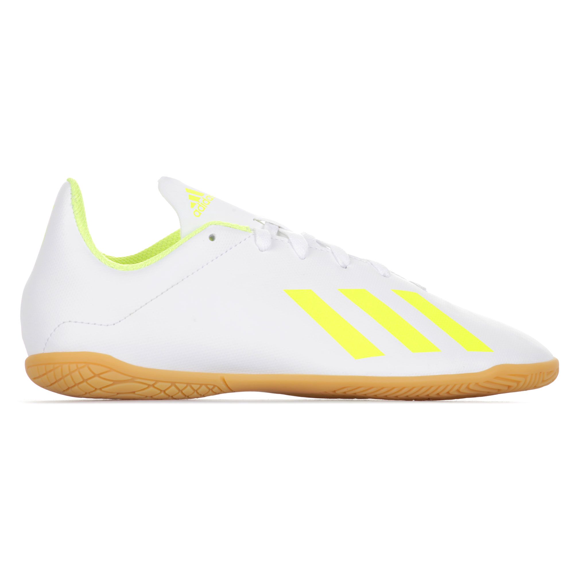 Zapatillas de Fútbol Sala X Tango 18.4 IN Junior Blanco Amarillo - Fútbol Factory