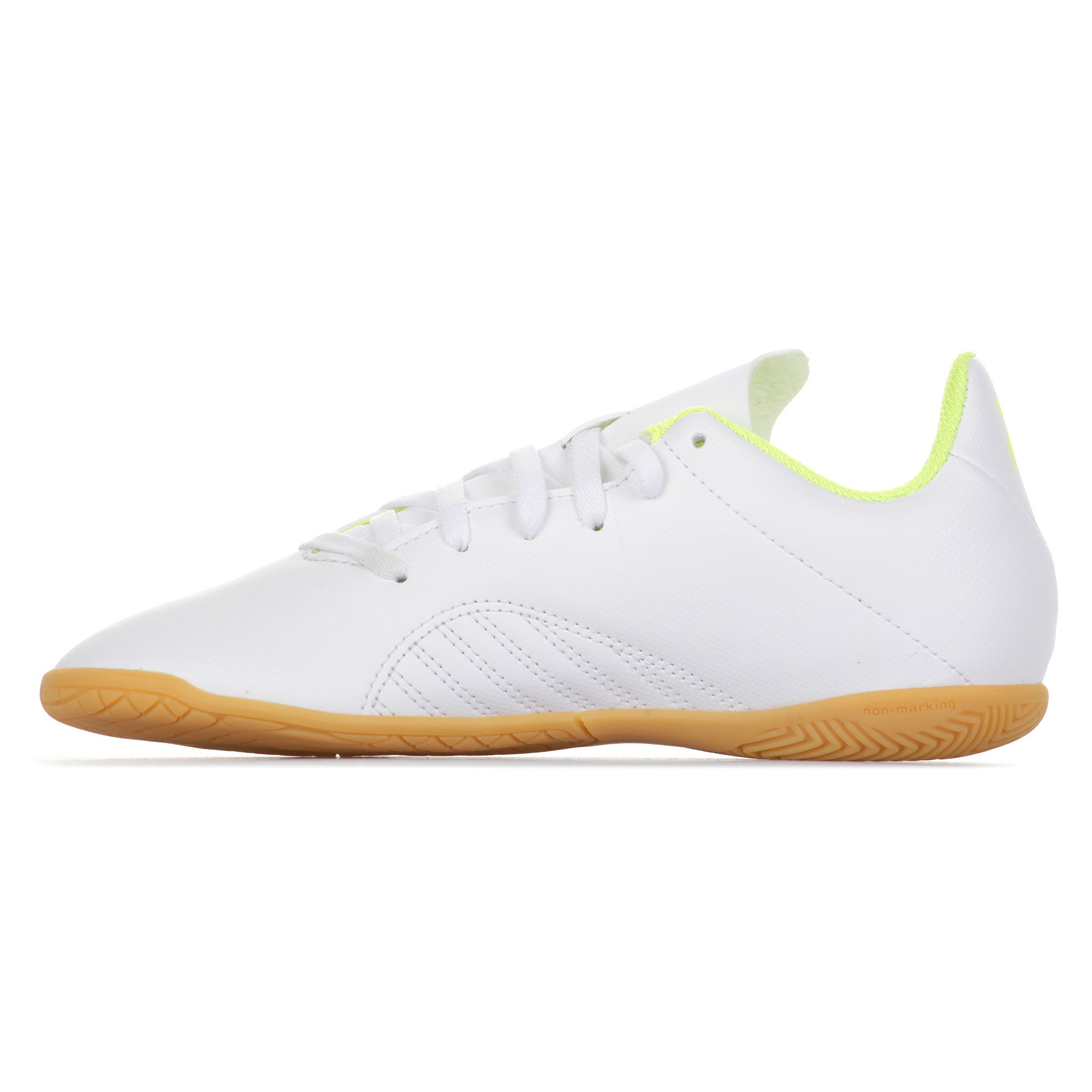 Zapatillas de Fútbol Sala X Tango 18.4 IN Junior Blanco Amarillo - Fútbol Factory