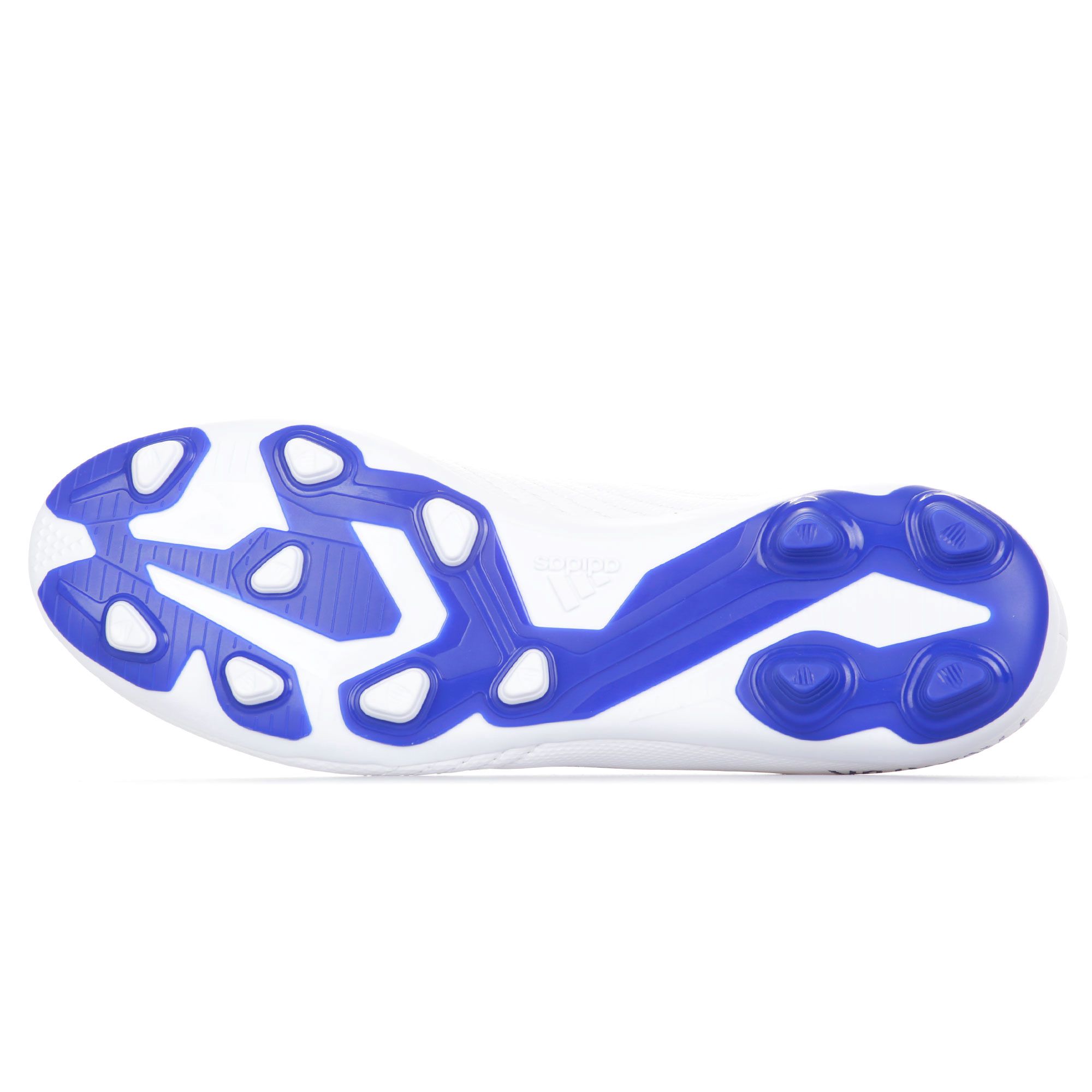 Botas de Fútbol Predator 19.4 FxG Junior Blanco Azul - Fútbol Factory