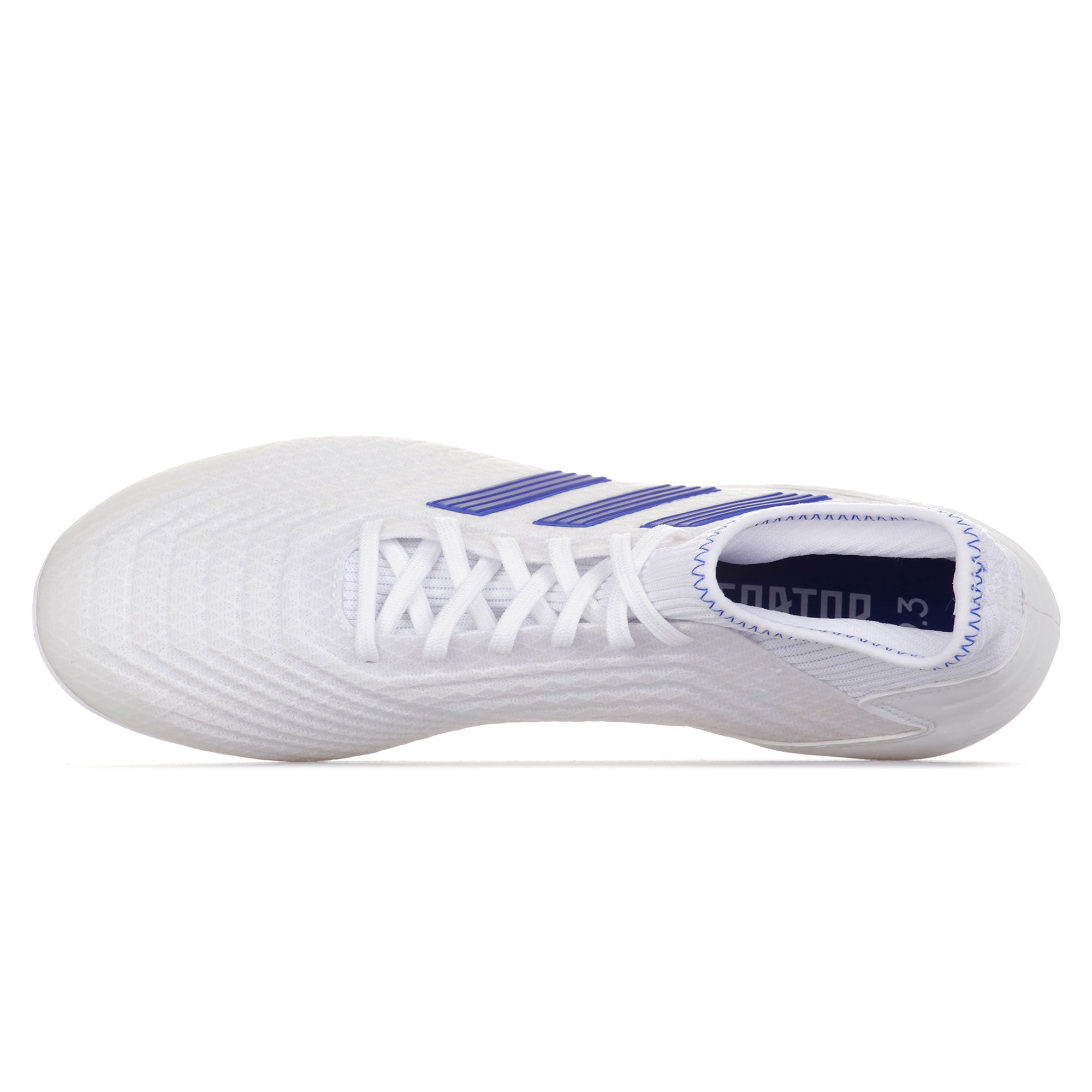Botas de Fútbol Predator 19.3 AG Blanco Azul - Fútbol Factory