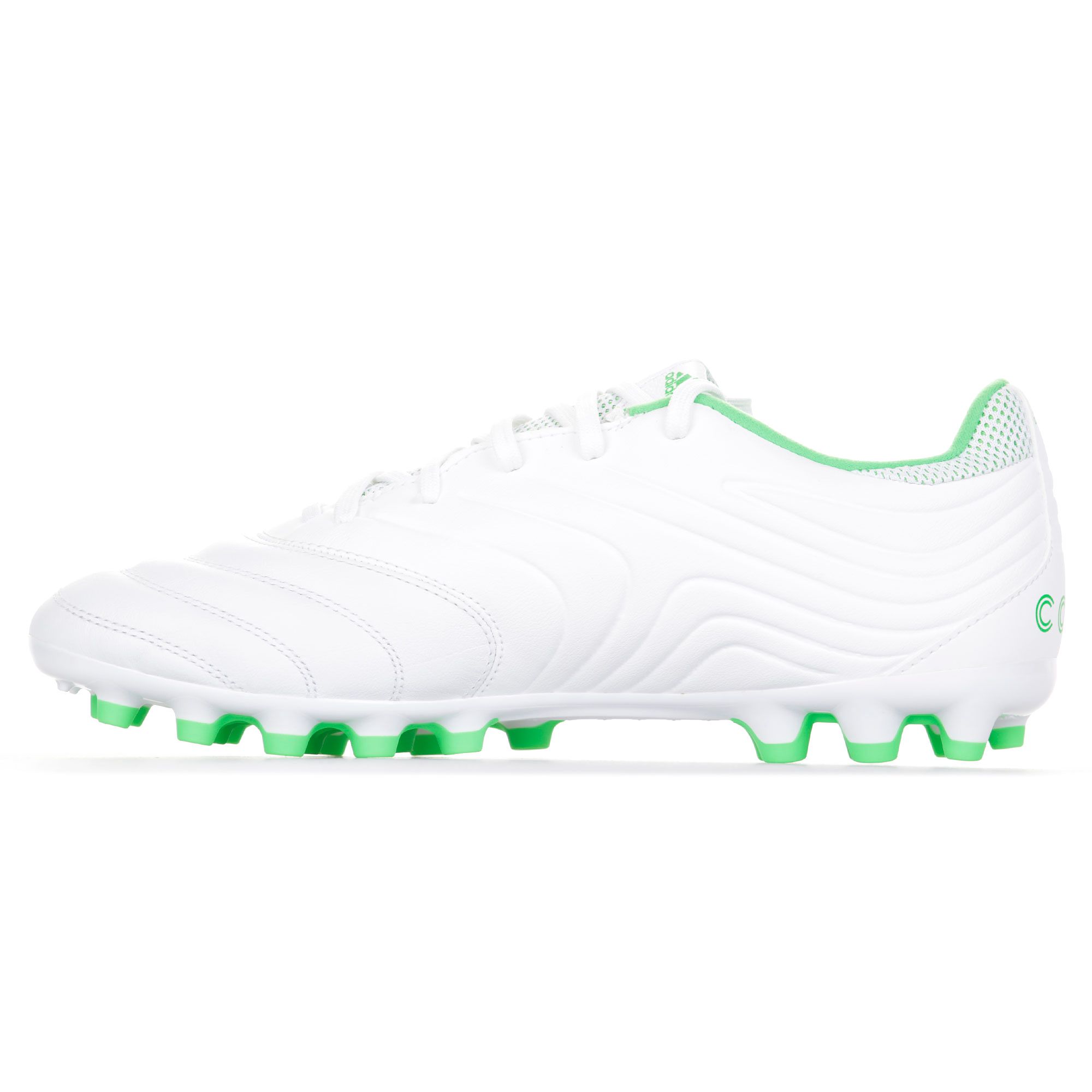 Botas de Fútbol Copa 19.3 AG Blanco Verde - Fútbol Factory