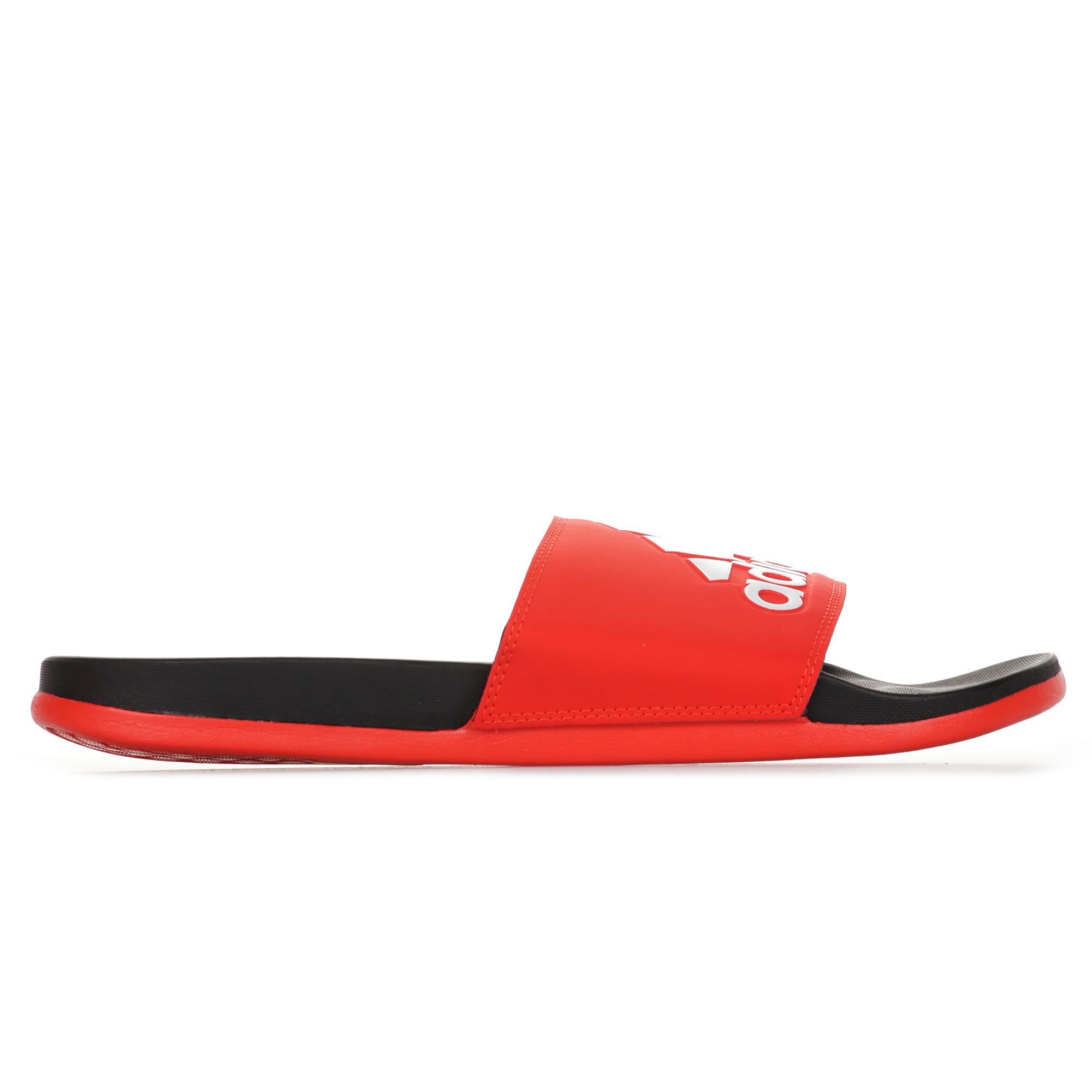 Chanclas Adilette Comfort Rojo - Fútbol Factory