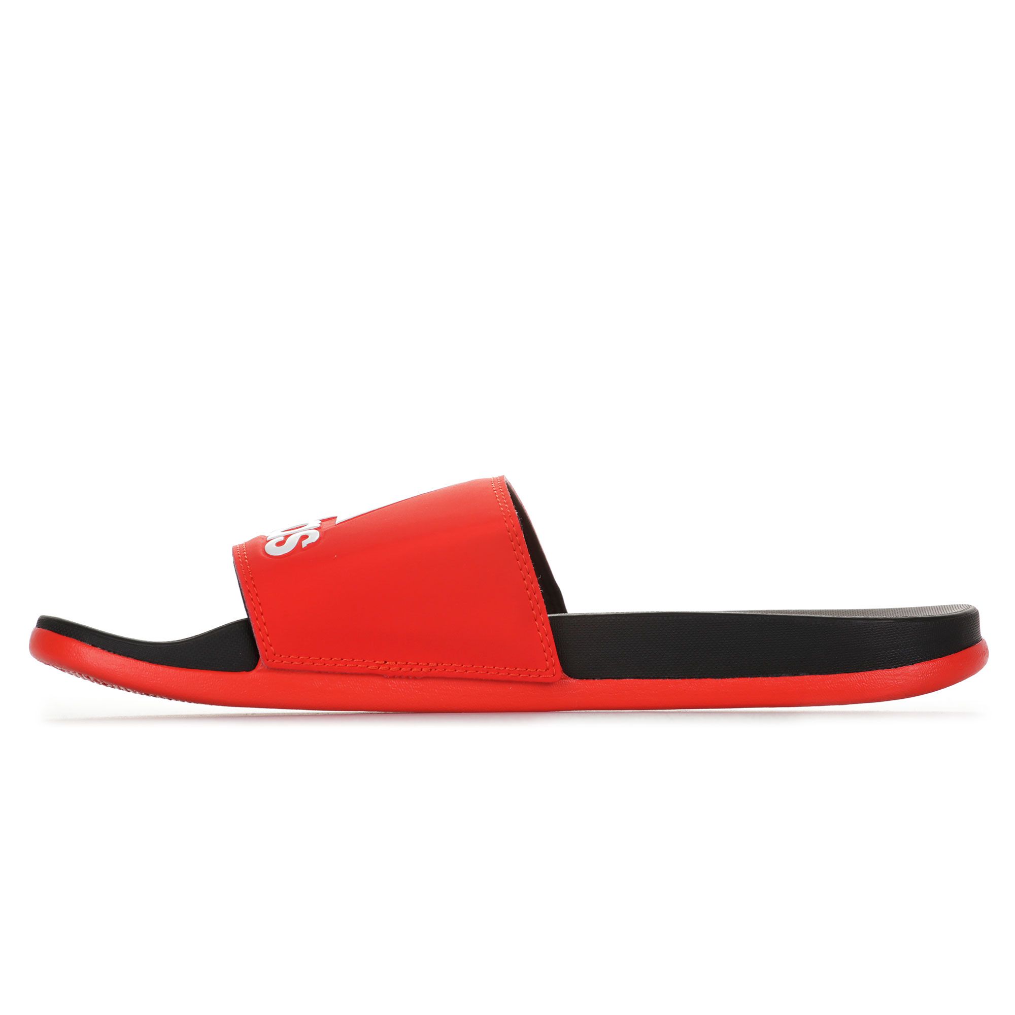 Chanclas Adilette Comfort Rojo - Fútbol Factory