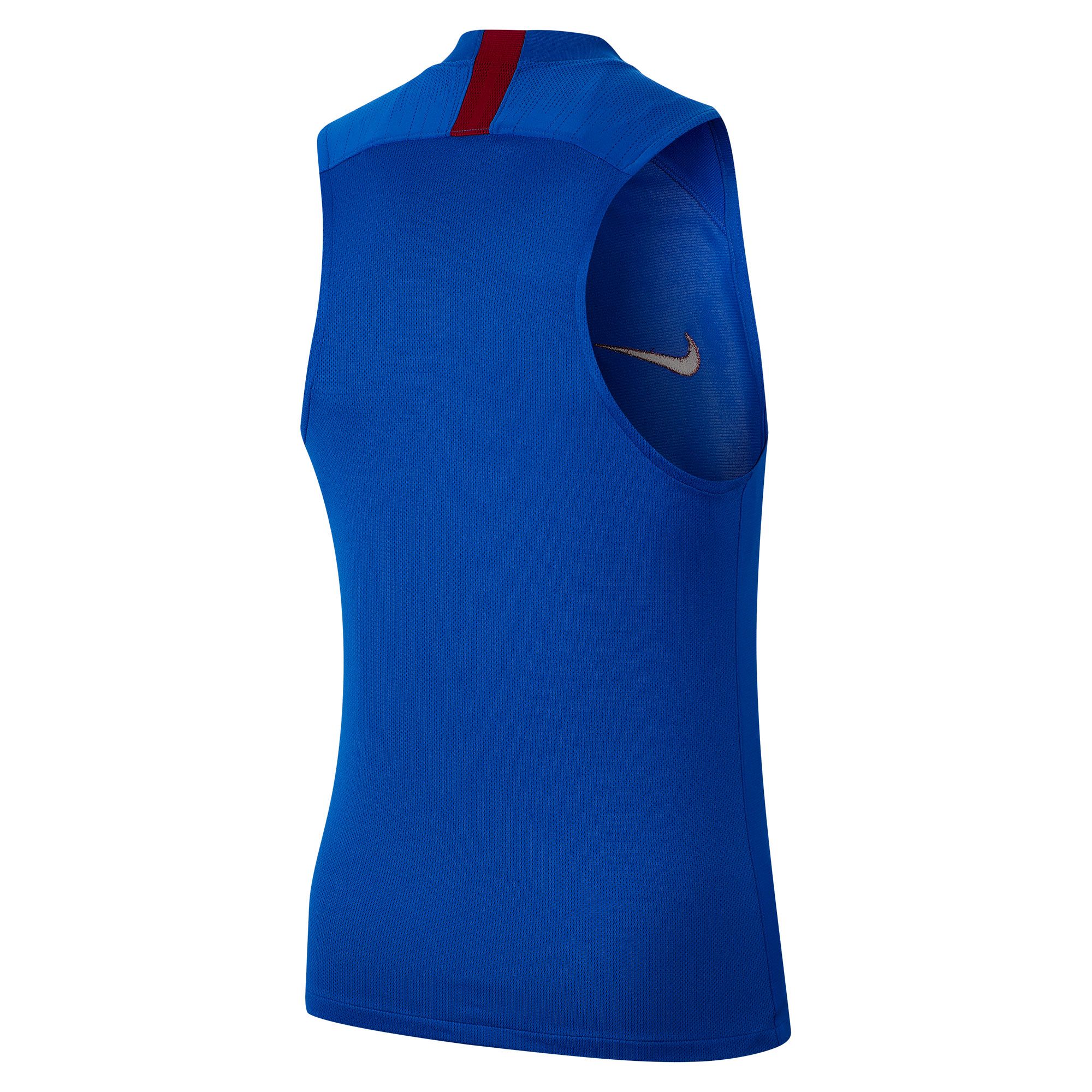 Camiseta Training FC Barcelona 2019/2020 Dri-FIT Sin Mangas Azul - Fútbol Factory
