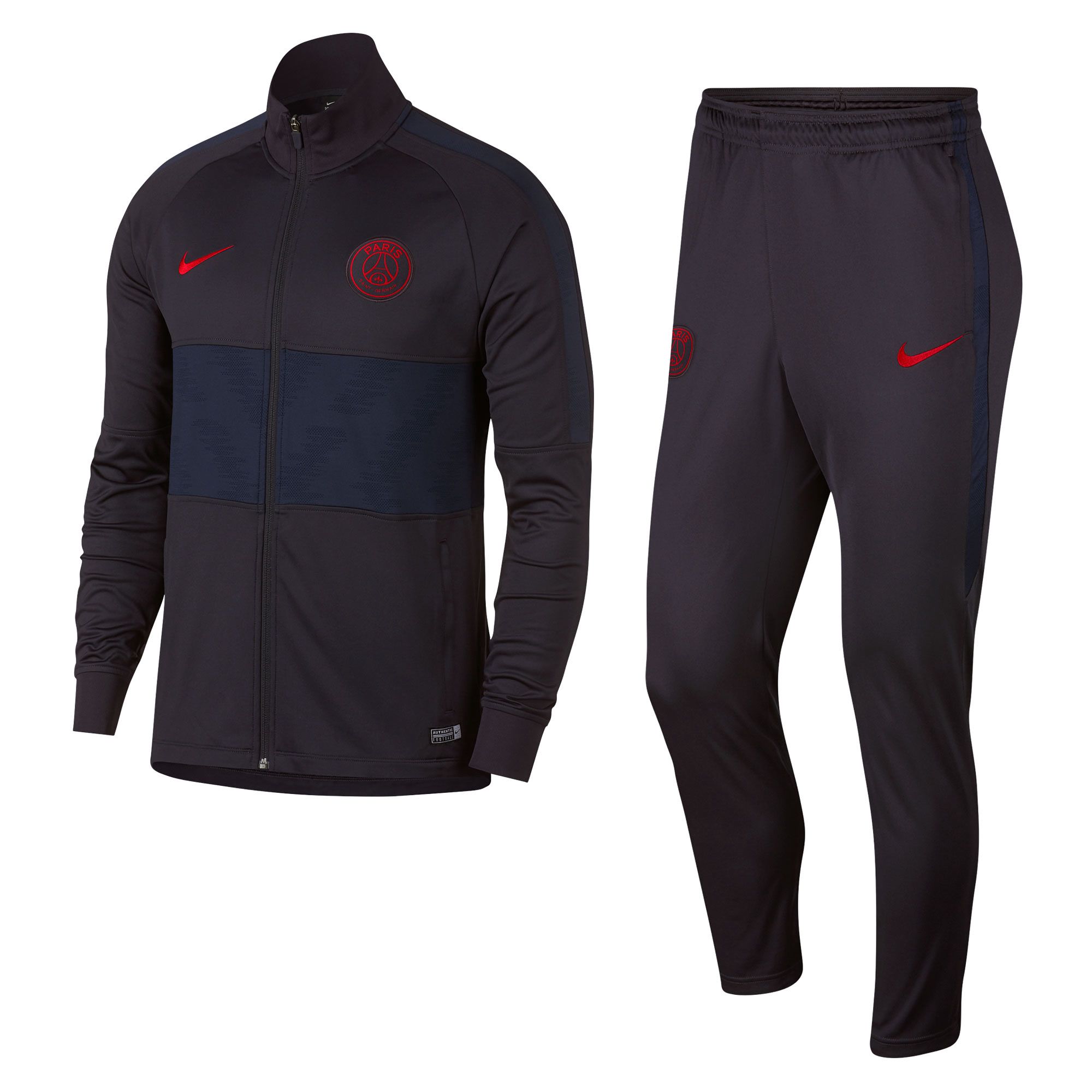 Chándal Pre-Match PSG 2019/2020 Strike Gris Rojo - Fútbol Factory
