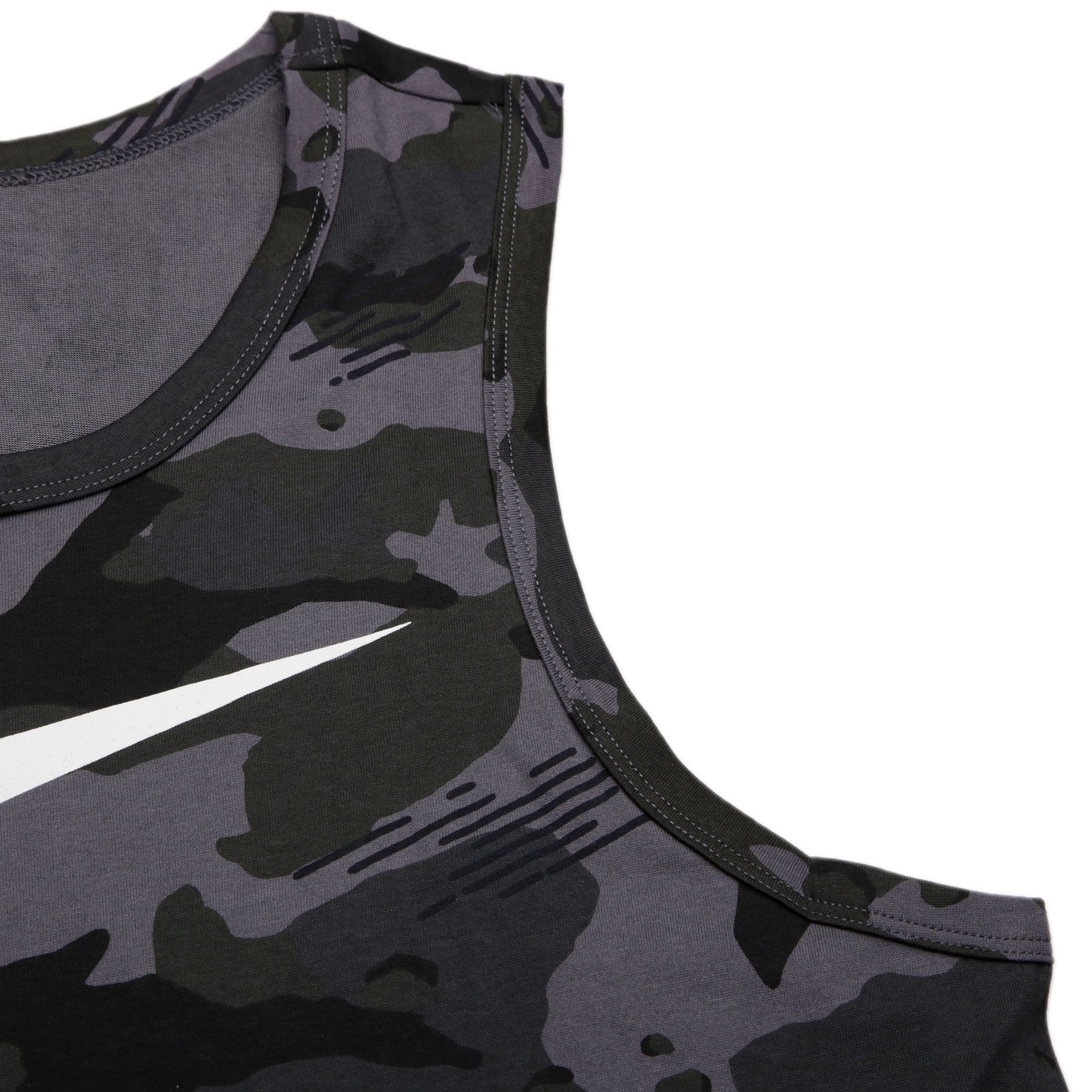 Camiseta de Training Dry Tirantes Gris Camo - Fútbol Factory