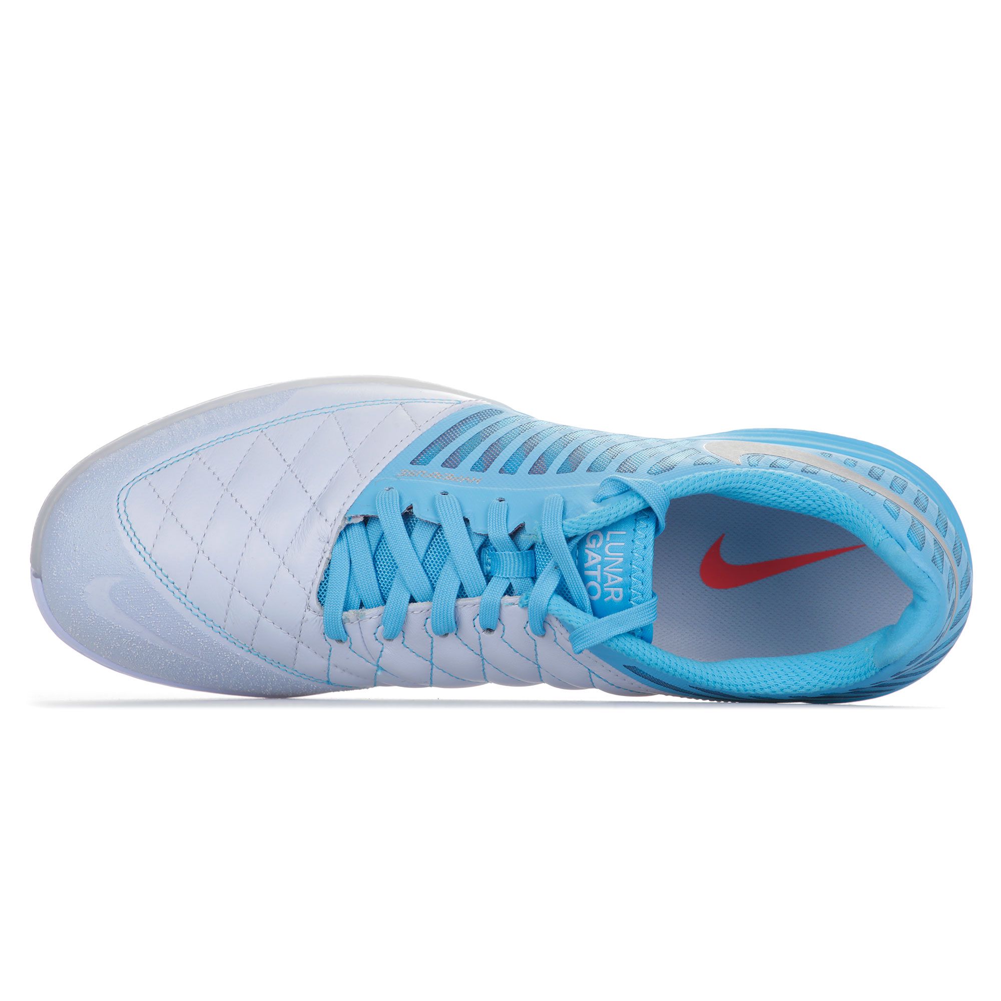 Zapatillas de Fútbol Sala LunarGato II IC Azul Blanco - Fútbol Factory