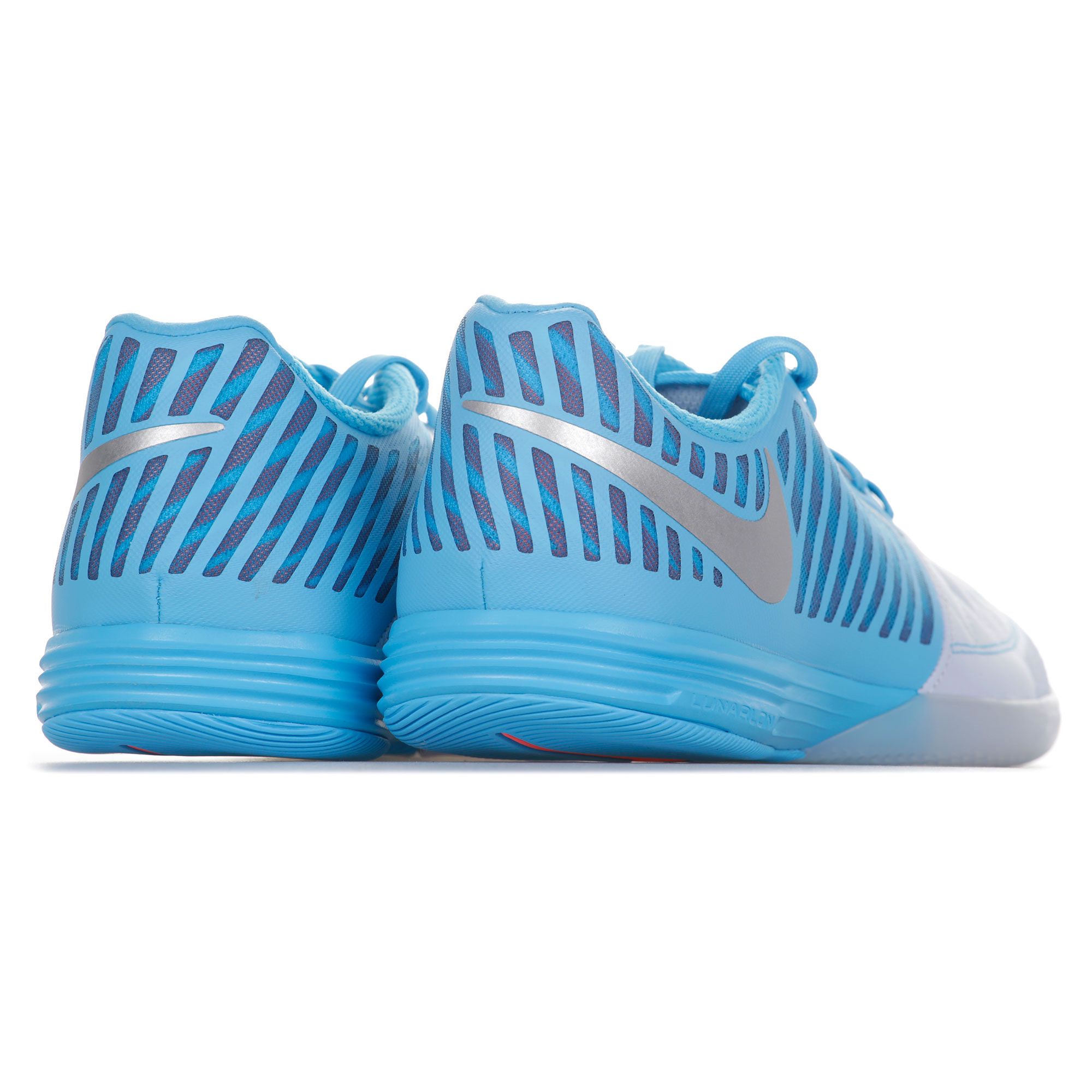 Zapatillas de Fútbol Sala LunarGato II IC Azul Blanco - Fútbol Factory