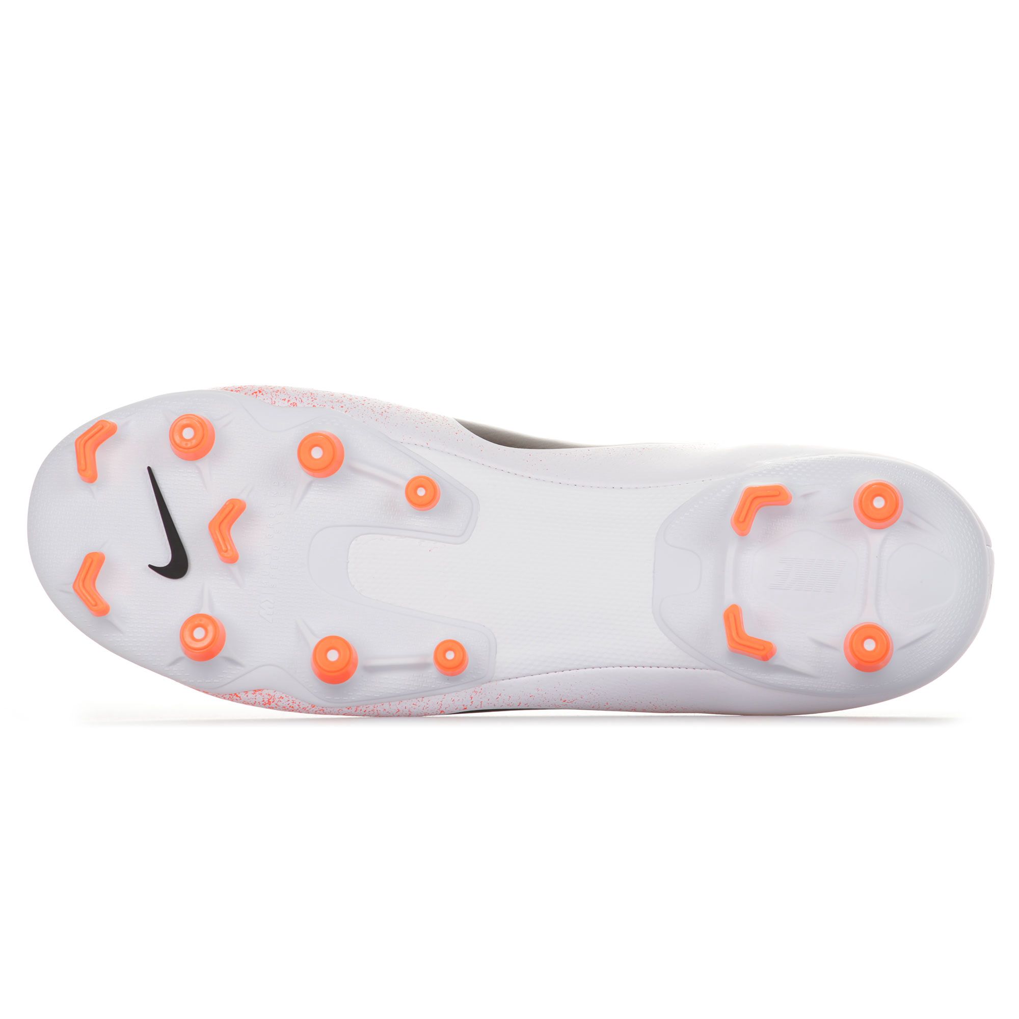 Botas de Fútbol Mercurial Vapor XII Academy MG Naranja Blanco - Fútbol Factory