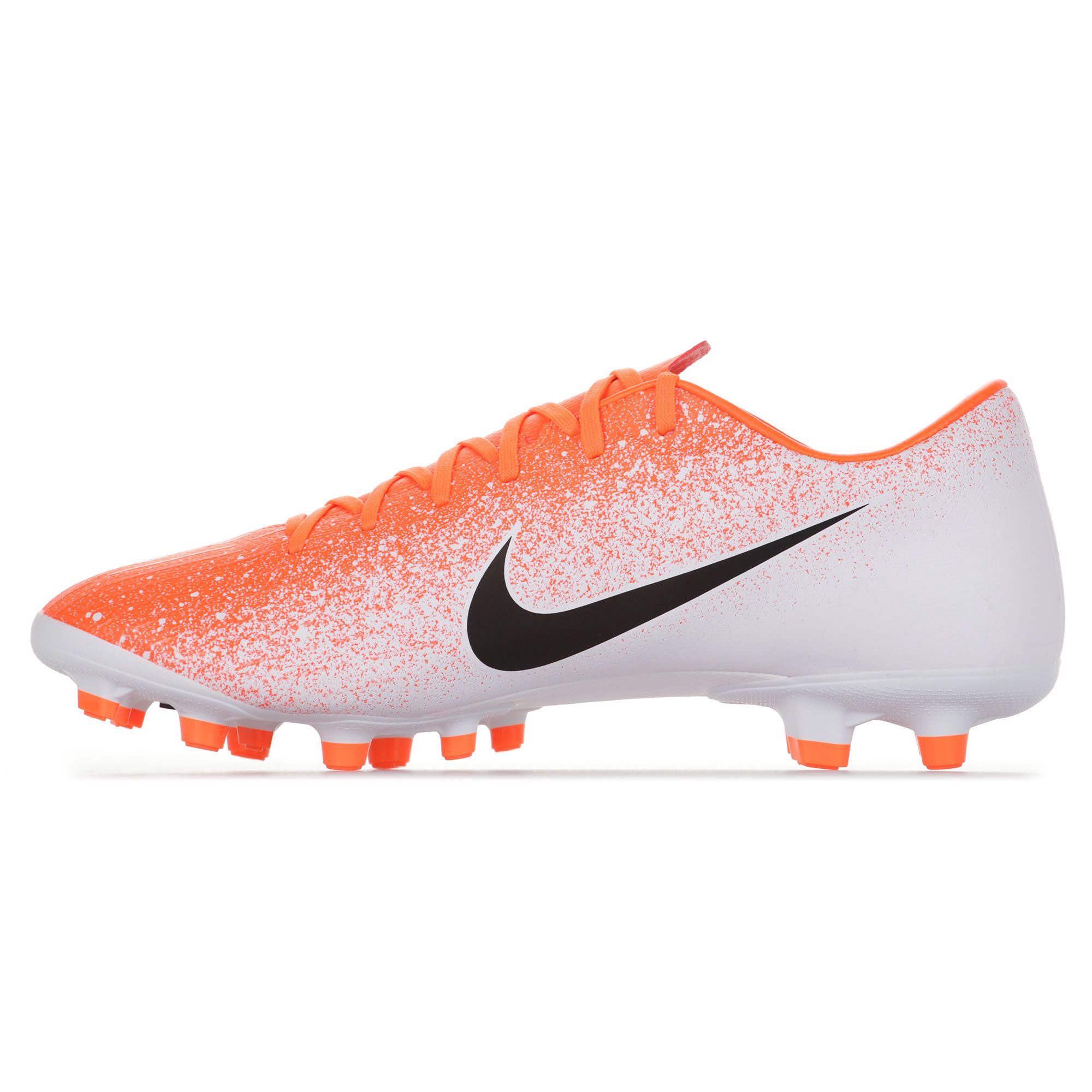 Botas de Fútbol Mercurial Vapor XII Academy MG Naranja Blanco - Fútbol Factory