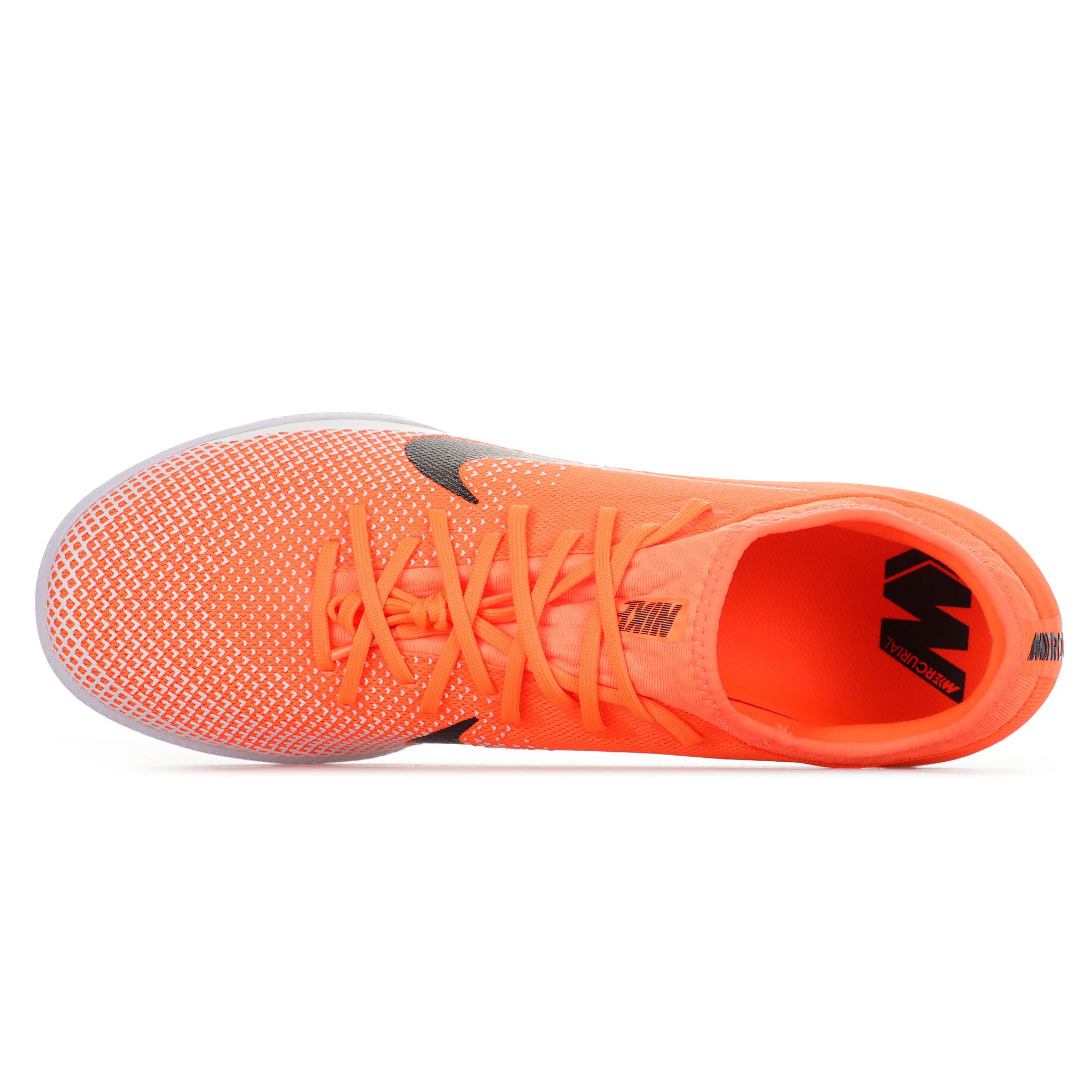 Zapatillas de Fútbol Sala Mercurial VaporX XII Pro IC Naranja Blanco - Fútbol Factory
