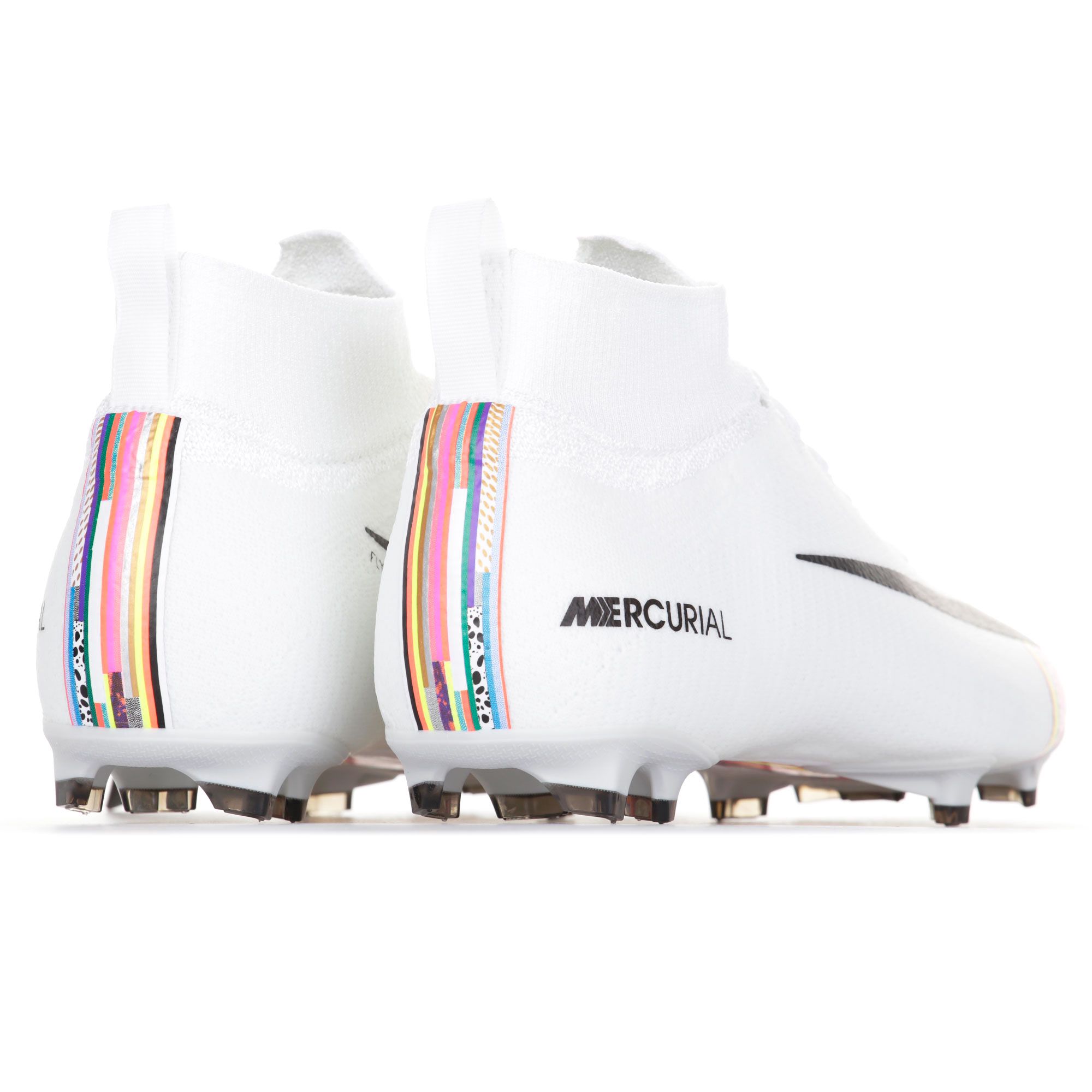 Botas de Fútbol Mercurial Superfly 360 Elite FG Junior LVL UP Blanco - Fútbol Factory